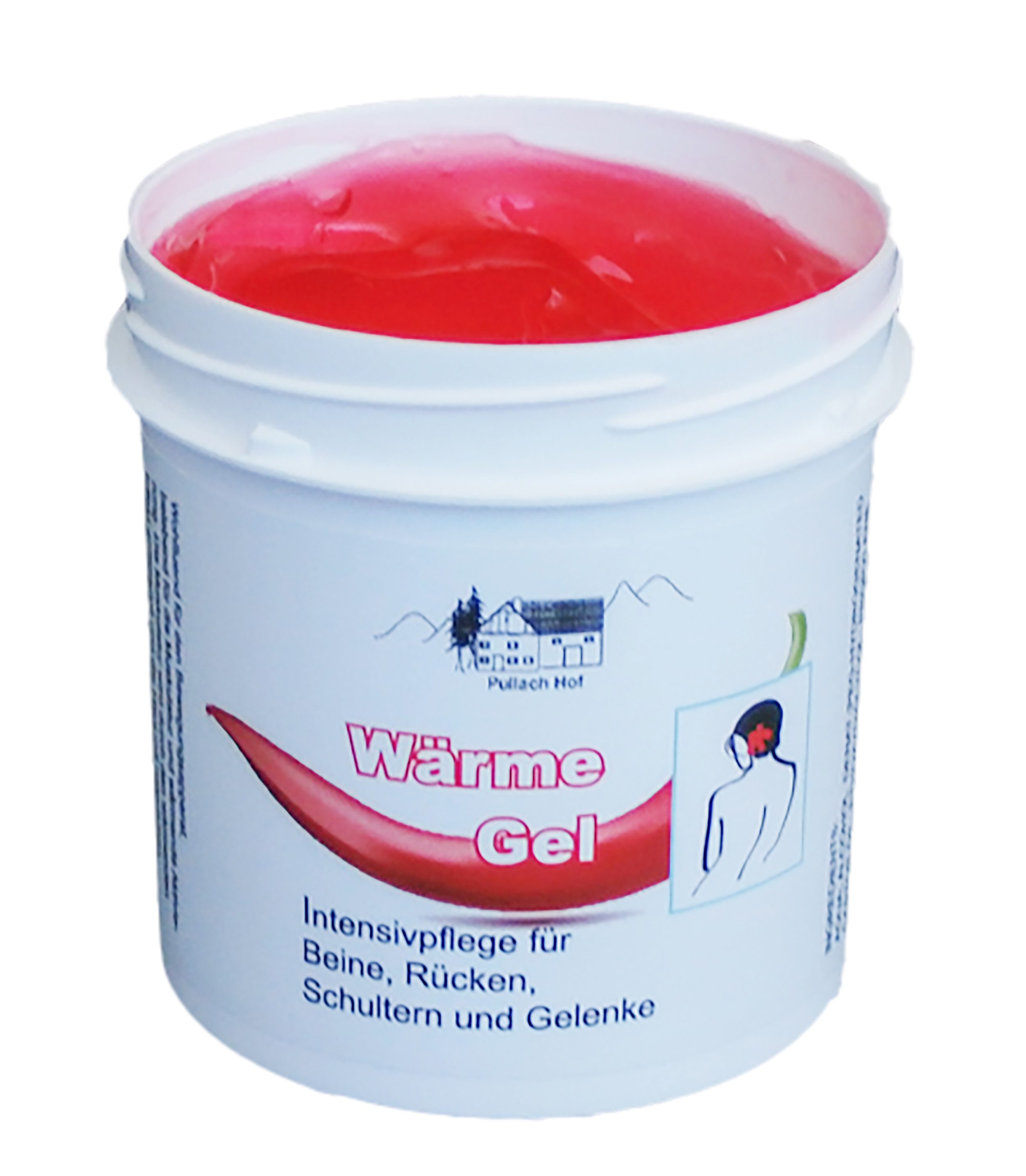 vom Pullach Hof Massageöl WÄRME GEL 250ml intensiv Körperpflege wärmend für Rücken Schultern 11, Gelenke Wärmegel Massagegel Sportgel Creme Salbe
