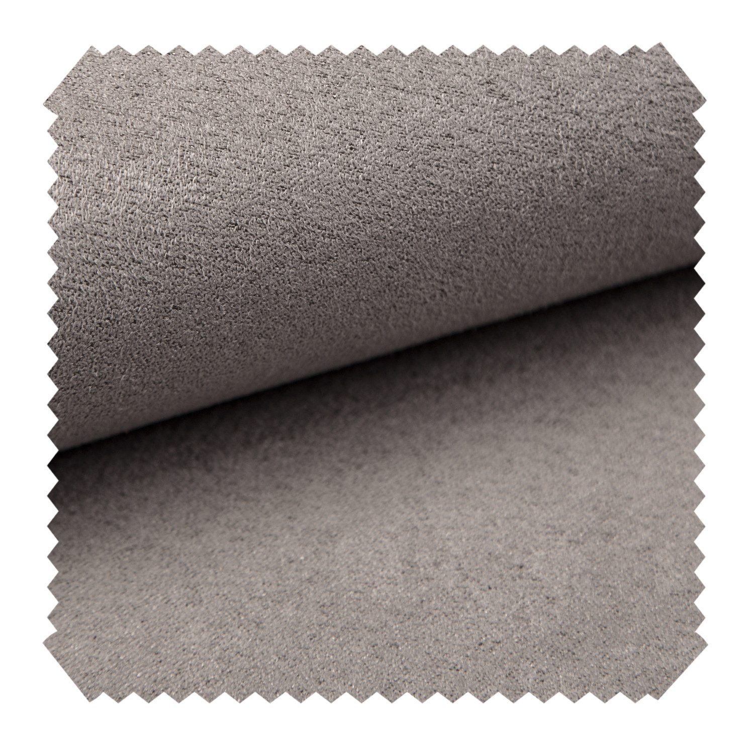 novely® Stoff ALPEN Polsterstoff im Wildleder-Look - Velours-Microfaser-Möbelstoff, Robust, Wasserfest, Samtweich, Meterware, 1lfm