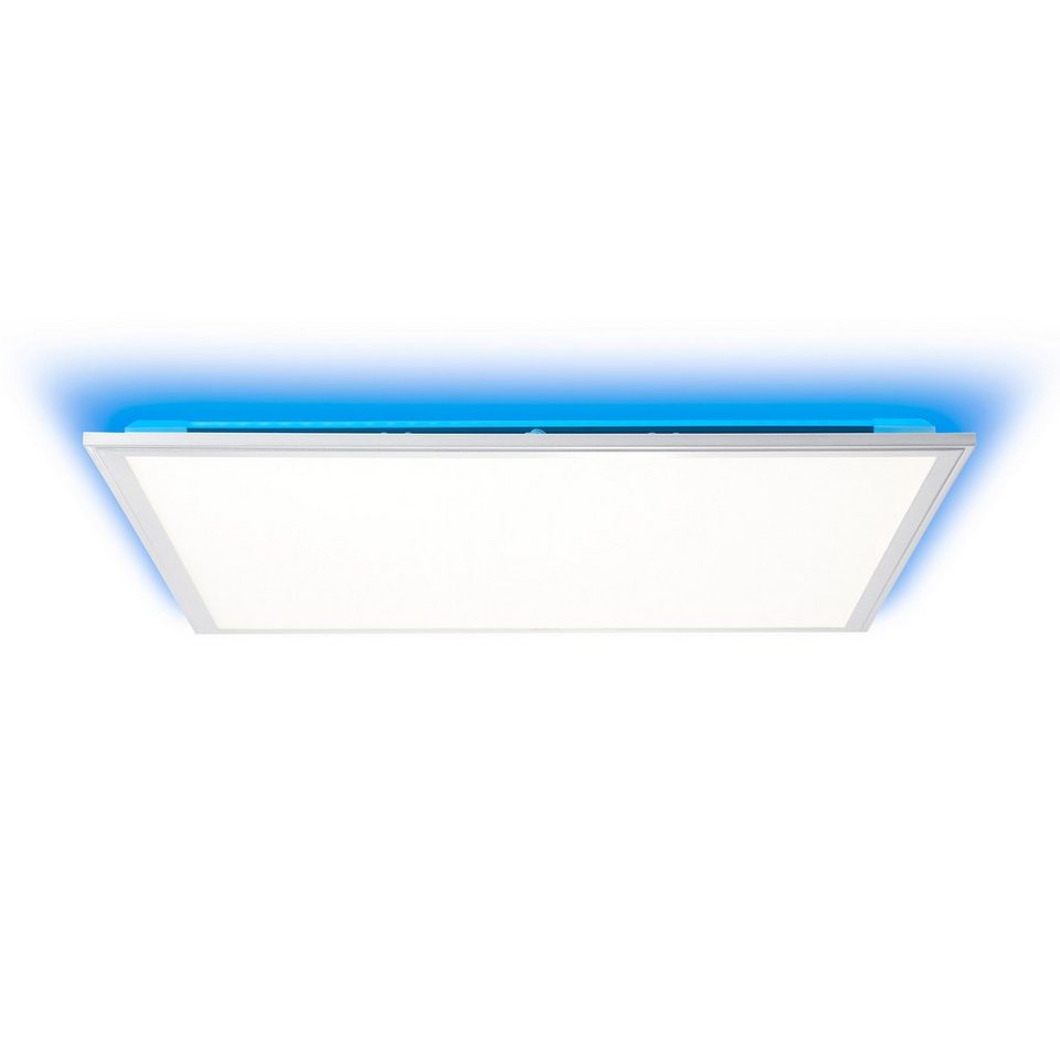 Lightbox LED Panel, Dimmfunktion, LED fest integriert, 2700 - 6500 K,  dekoratives Aufbaupaneel 60x60 cm - Dimmbare Deckenlampe RGB-Backlight