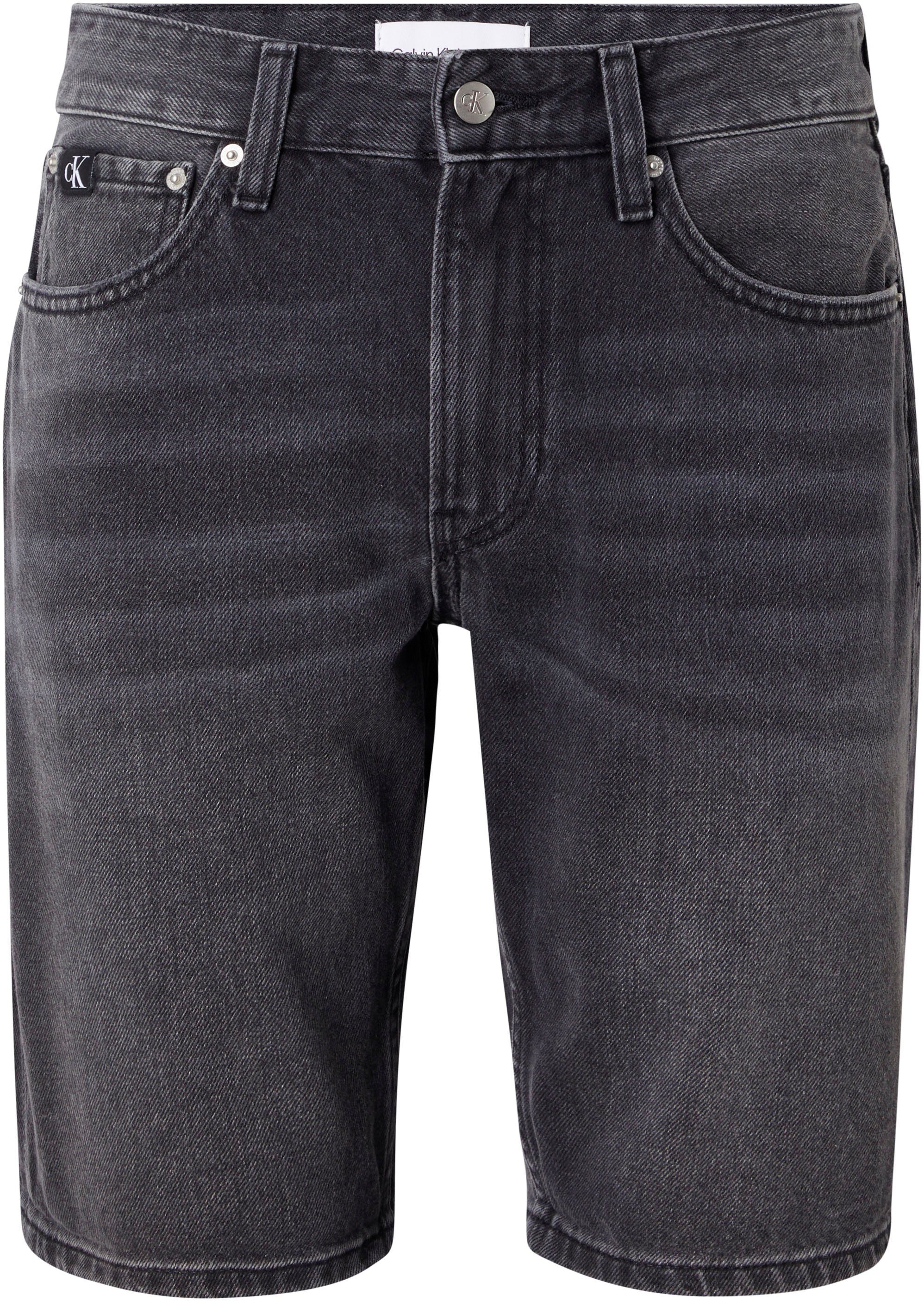 in Denim 5-Pocket-Form Klein Black Jeans Calvin Bermudas