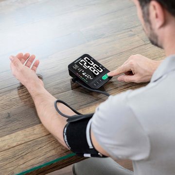 Medisana Oberarm-Blutdruckmessgerät BU 582 präzise Blutdruck- und Pulsmessung