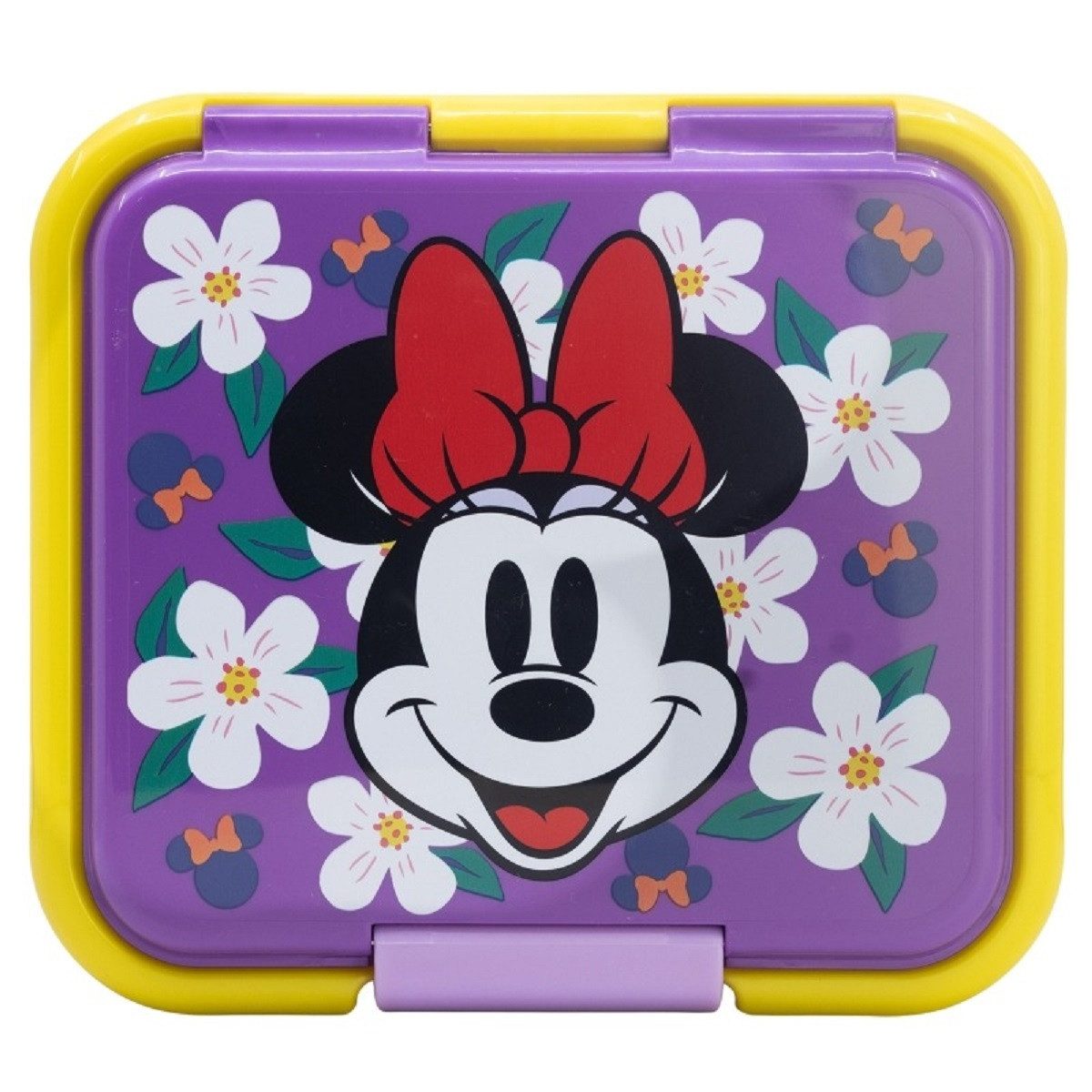 Stor Lunchbox Disney Minnie Mouse Kinder Brotdose – Lunchbox Pausenbox Schulbrotbox, (Einteilig), Brotzeitdose