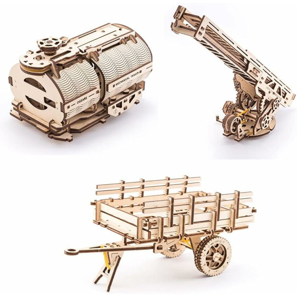 UGEARS 3D-Puzzle 3D-Puzzle LKW-Zubehör UGM-11 322 Teile, Puzzleteile