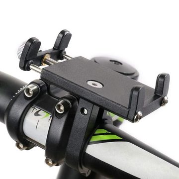 K-S-Trade für Cubot X20 Pro Smartphone-Halterung, (Handyhalterung das Fahrrad Halter Lenkstange Fahrradhalterung)