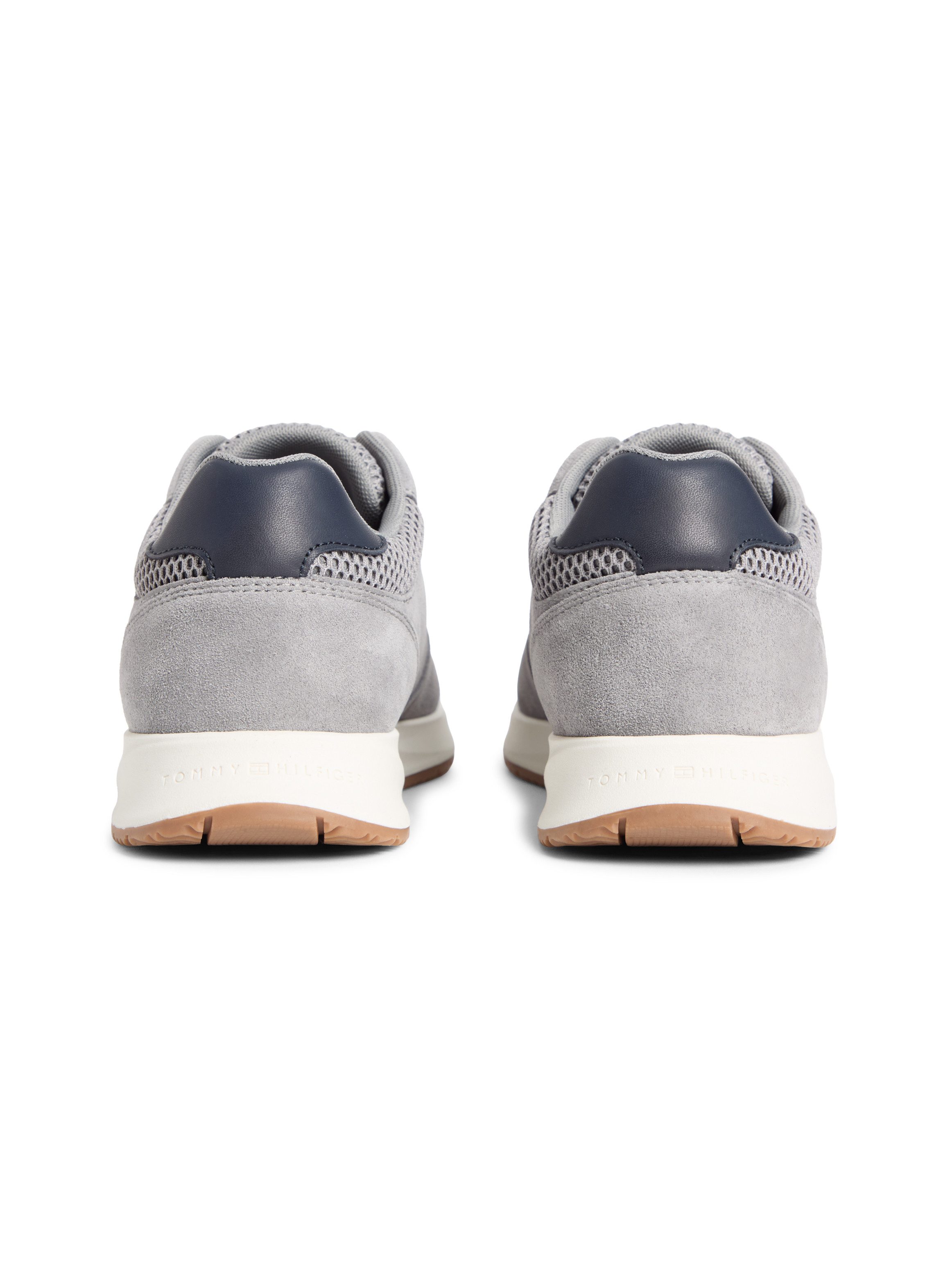 Tommy Hilfiger NEWPORT MIX Sneaker Freizeitschuh, Schnürer, Halbschuh mit Mesh-EInsatz
