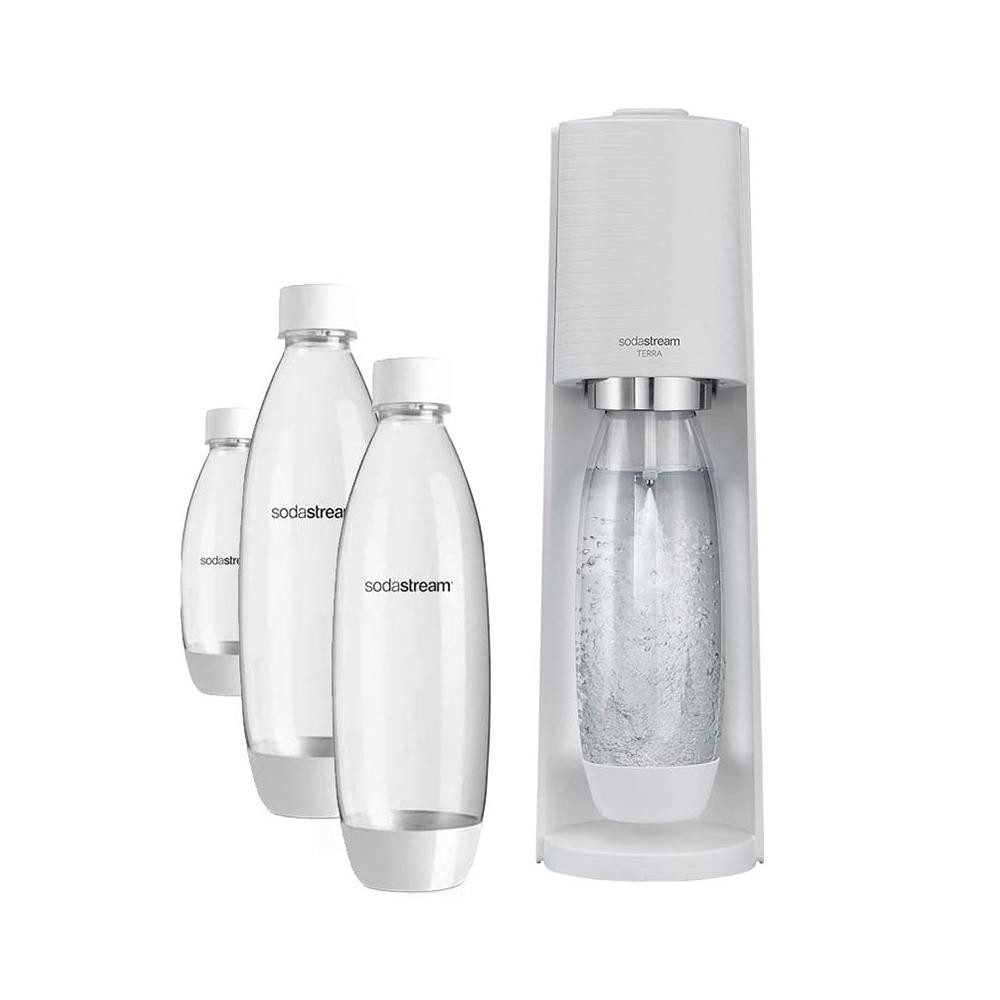 SodaStream Wassersprudler Soda Maker Terra Megapack