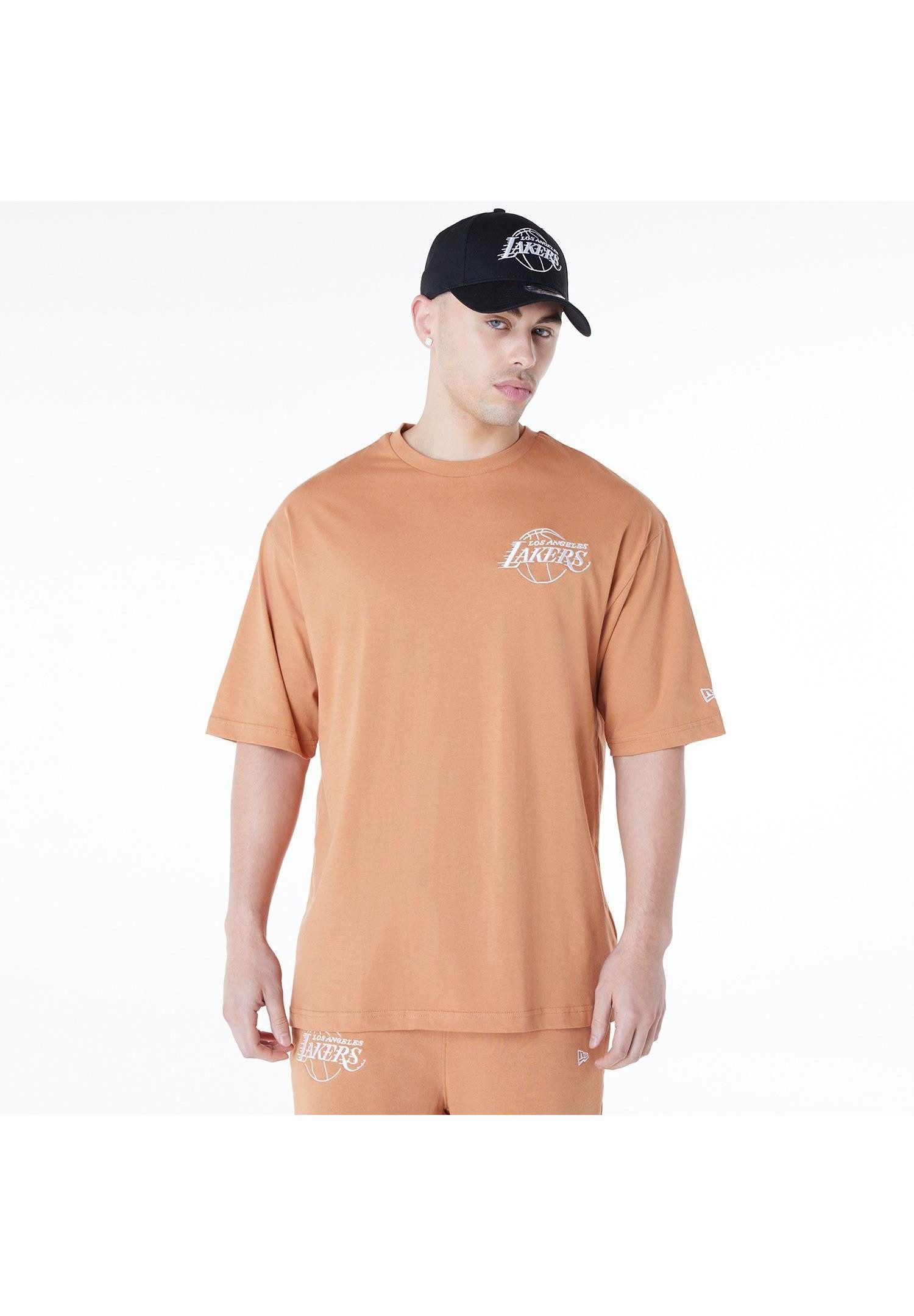 T-Shirt Los Angeles Lakers New Era NBA T-Shirt Braun