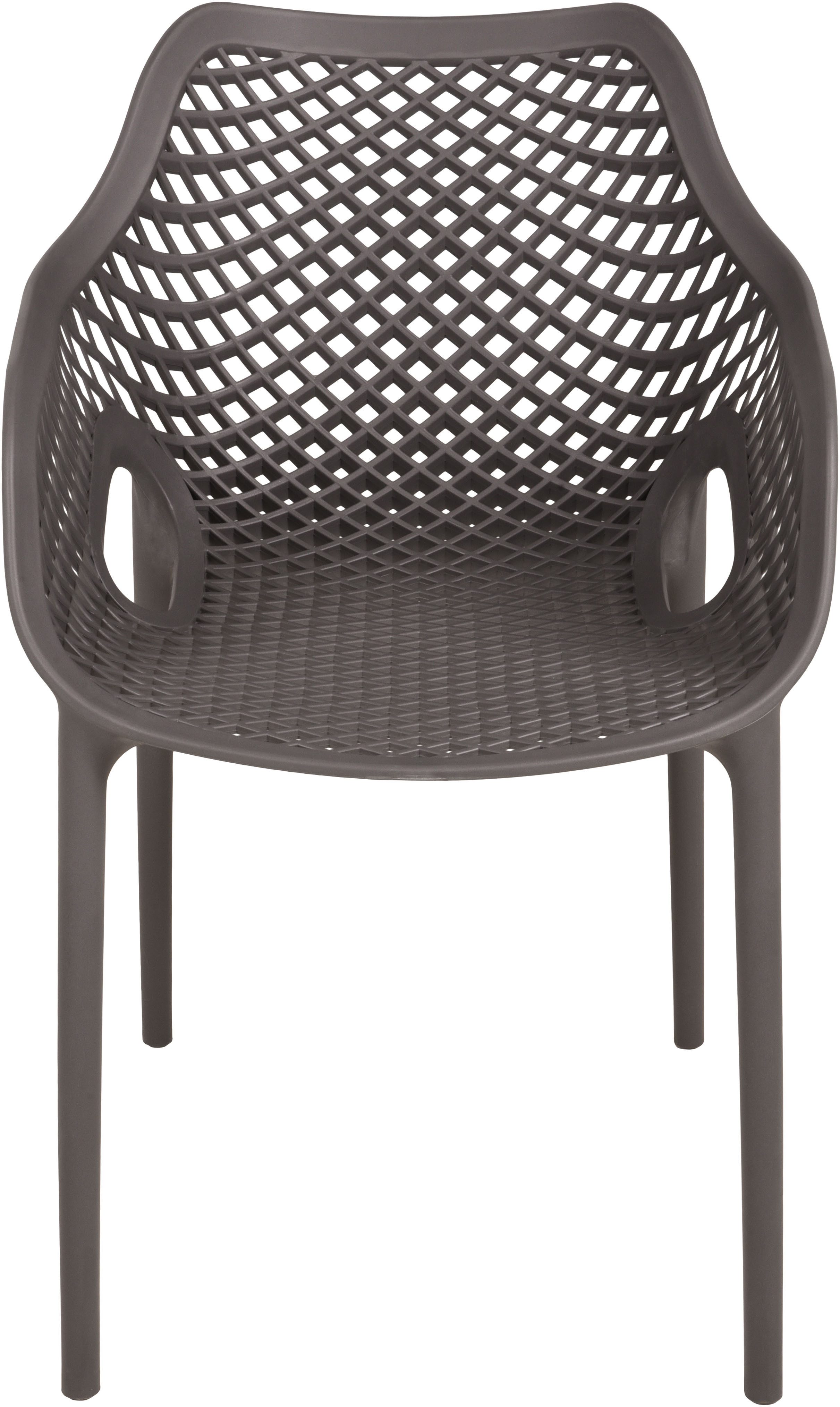 Garden Pleasure Stapelstuhl LAURIA (Set, 2 St), gefertigt ohne Verschraubungen