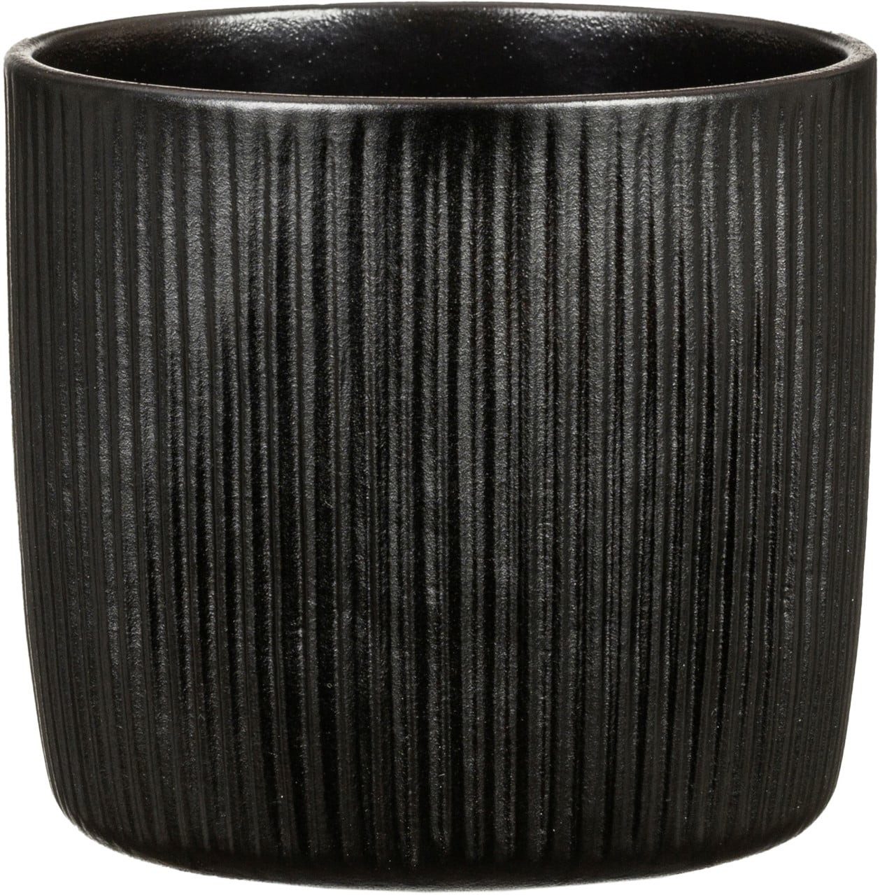 Scheurich Übertopf Scheurich Blumentopf Keramik Ø 15 x 13,7 cm ebano