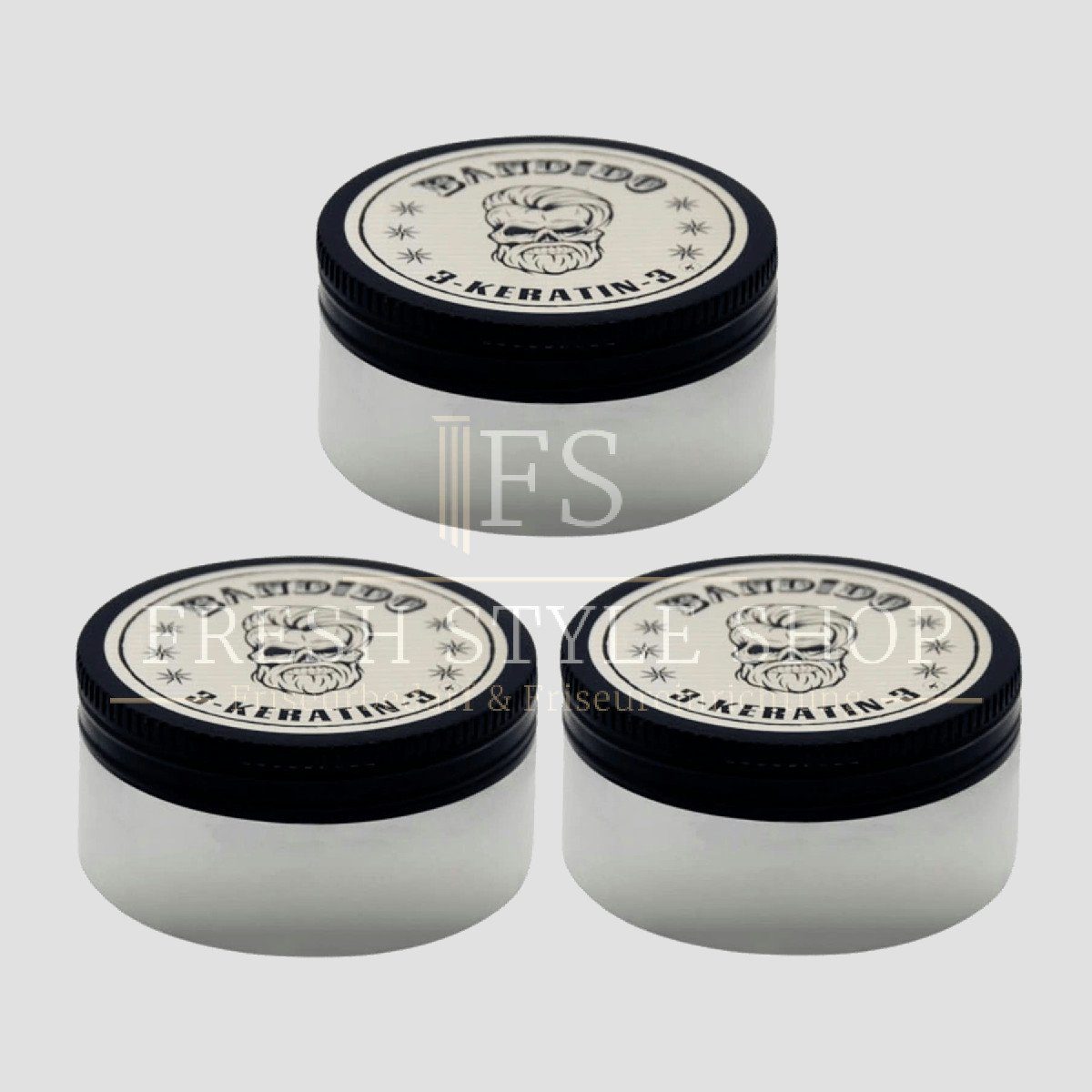Haargel 3x Bandido Hair Gel Haargel Keratin 150ml Ultra Strong