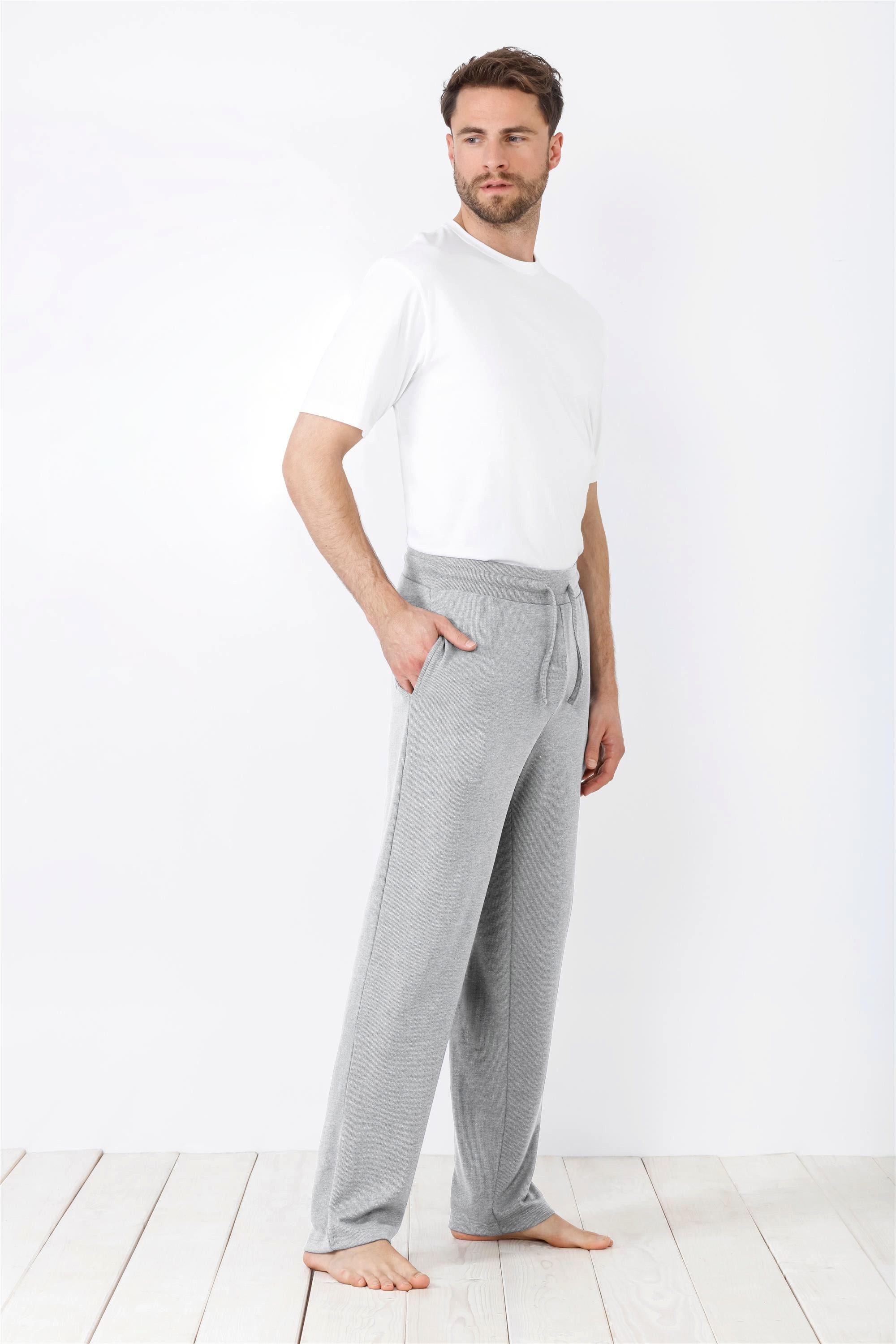 Hajo Homewearhose Herren Hose Piqué Stretch, günstig online kaufen