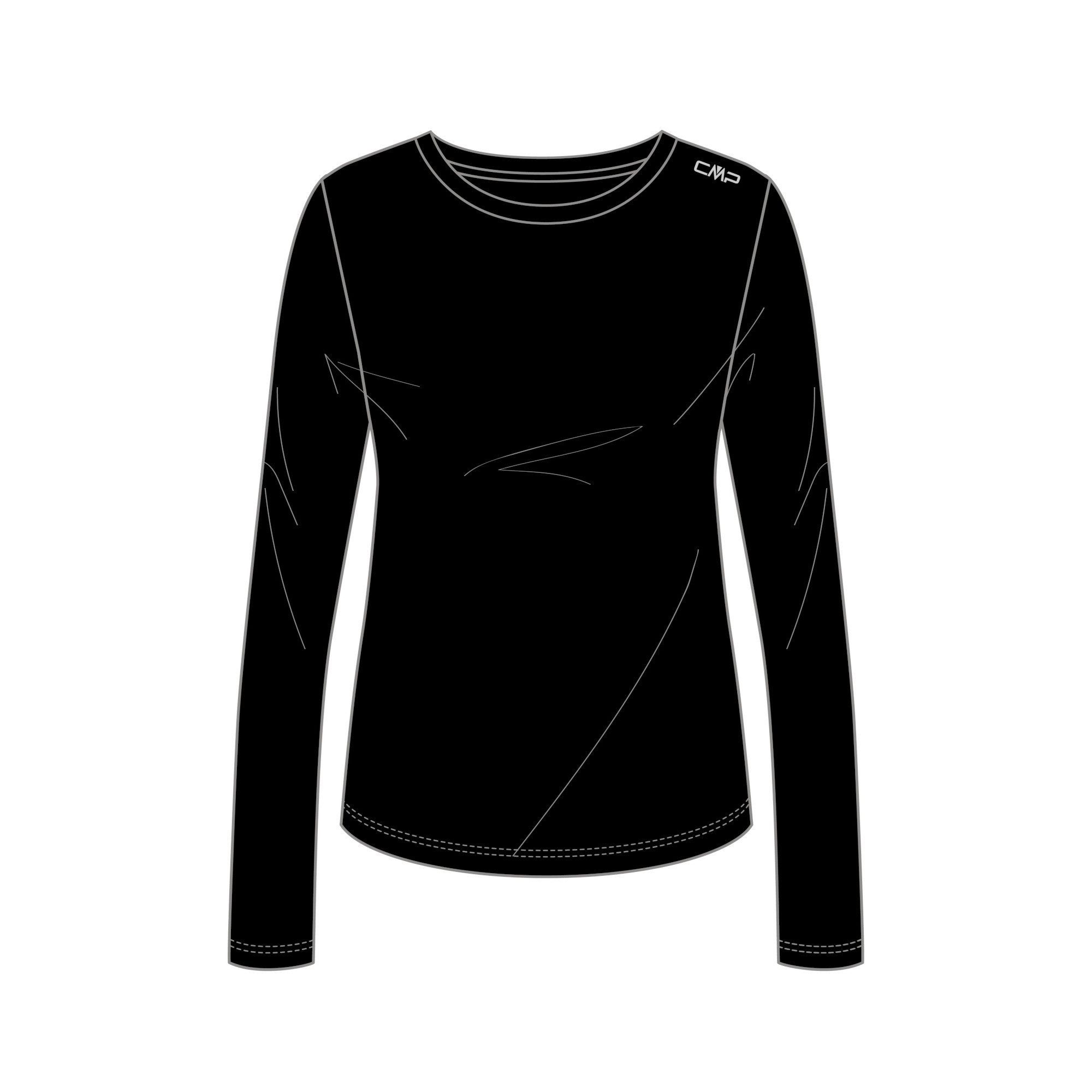 CMP Langarmshirt CMP Damen Langarmshirt Woman T-Shirt 34N0886 günstig online kaufen