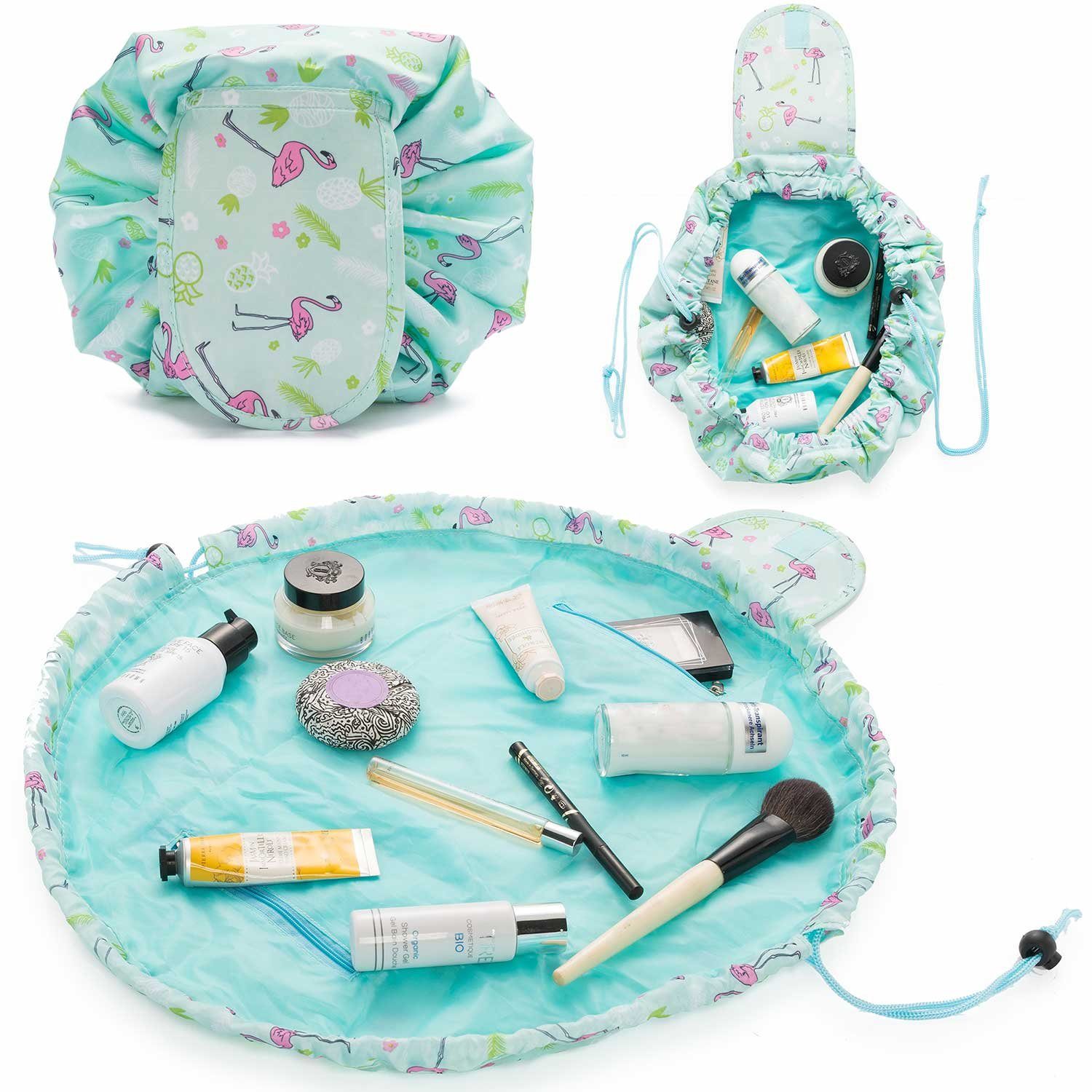 Goods+Gadgets Kosmetiktasche Kosmetiktasche – Schminktasche & Kulturbeutel für Reise und Alltag, Schmink-Tasche Kulturtasche