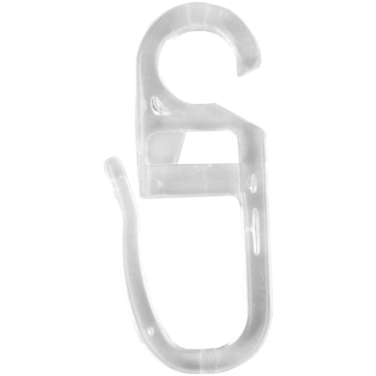 Bestlivings Gardinenstange, 1-läufig, Faltenleghaken - klar - 5mm, Gardinen günstig online kaufen