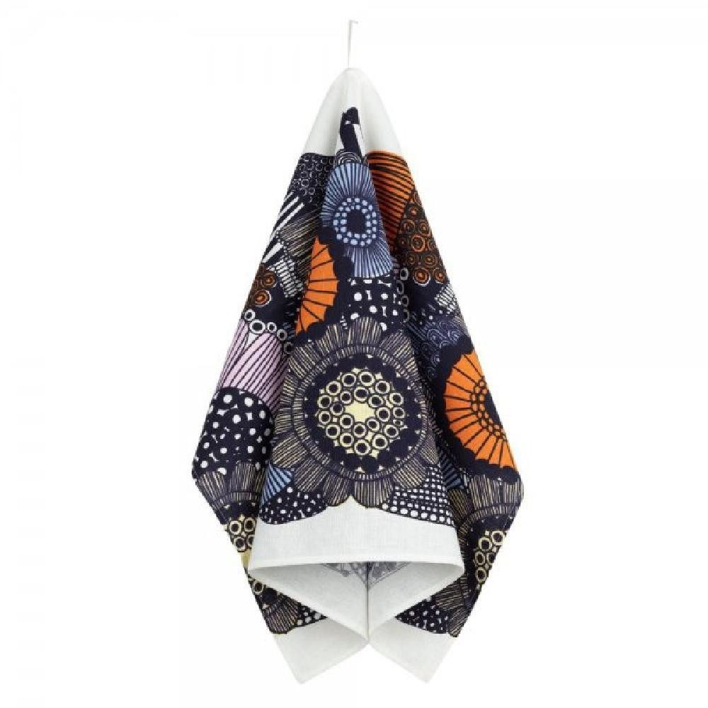 Marimekko Geschirrtuch Geschirrtuch Siirtolapuutarha White Orange Light Blu günstig online kaufen