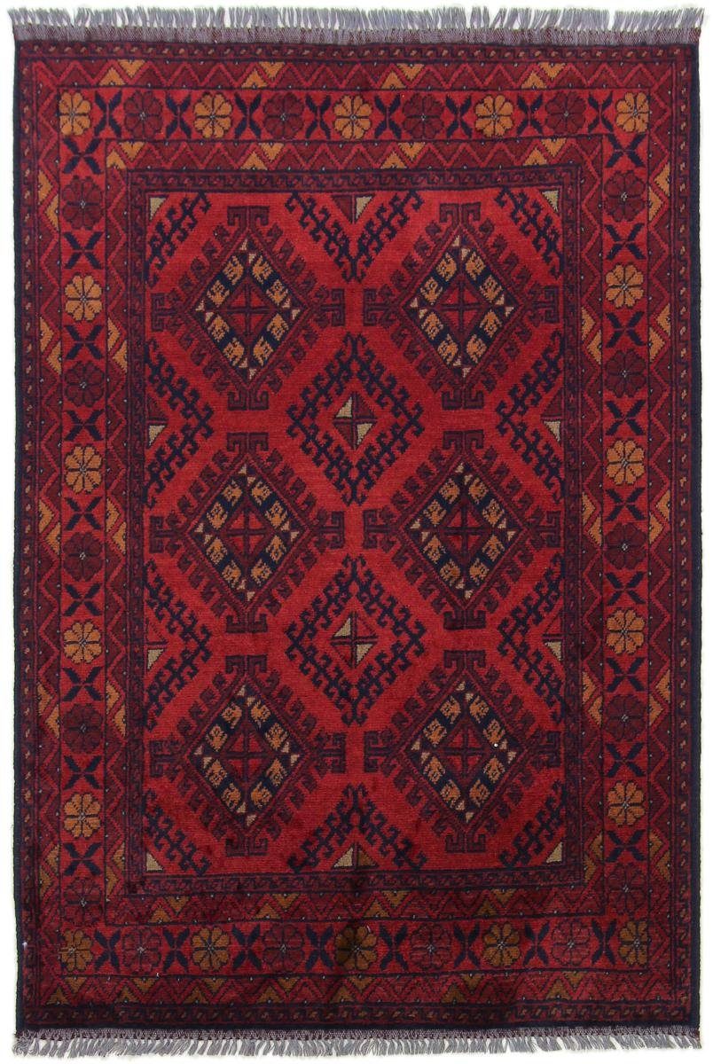 Orientteppich Khal Mohammadi 98x146 Handgeknüpfter Orientteppich, Nain Trading, rechteckig, Höhe: 6 mm