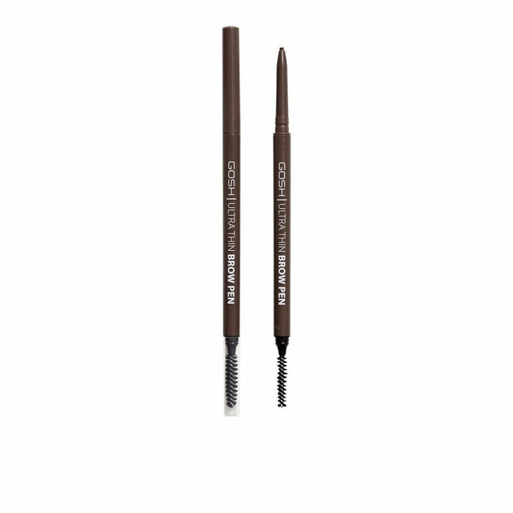 GOSH Augenbrauen-Stift Ultra Thin Brow Pen Dark Brown