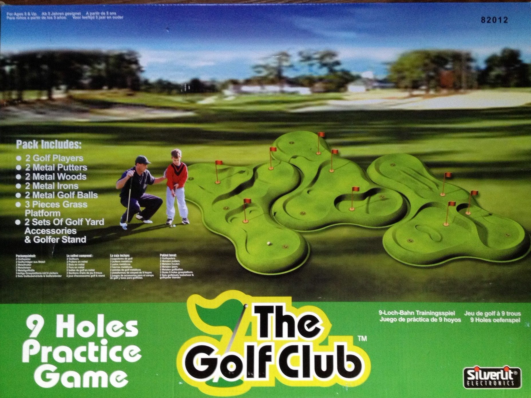 Markenwarenshop-Style Spiel Silverlit 82012 Golf Club ähnlich wie tipp kick Golfspiel + 10 Gratis