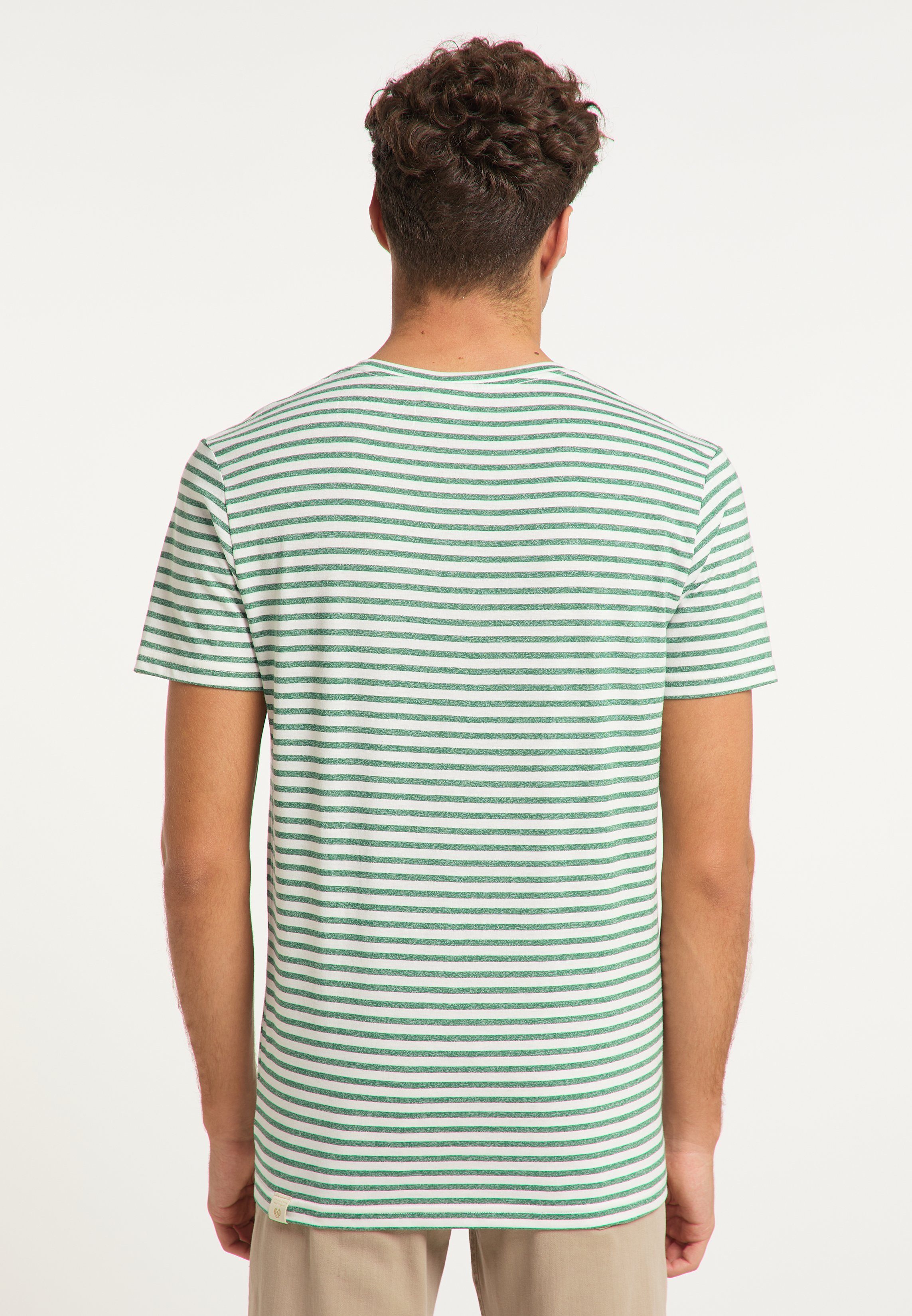 Ragwear T-Shirt PAUL Vegane STRIPE & ORGANIC Nachhaltige GREEN Mode