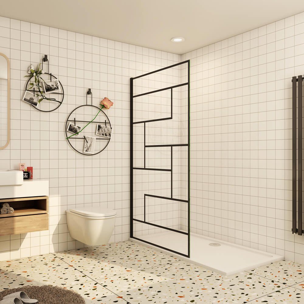 duschspa Duschwand 8mm Nano Glas Glaswand Walk in Dusche Duschtrennwand Dus günstig online kaufen