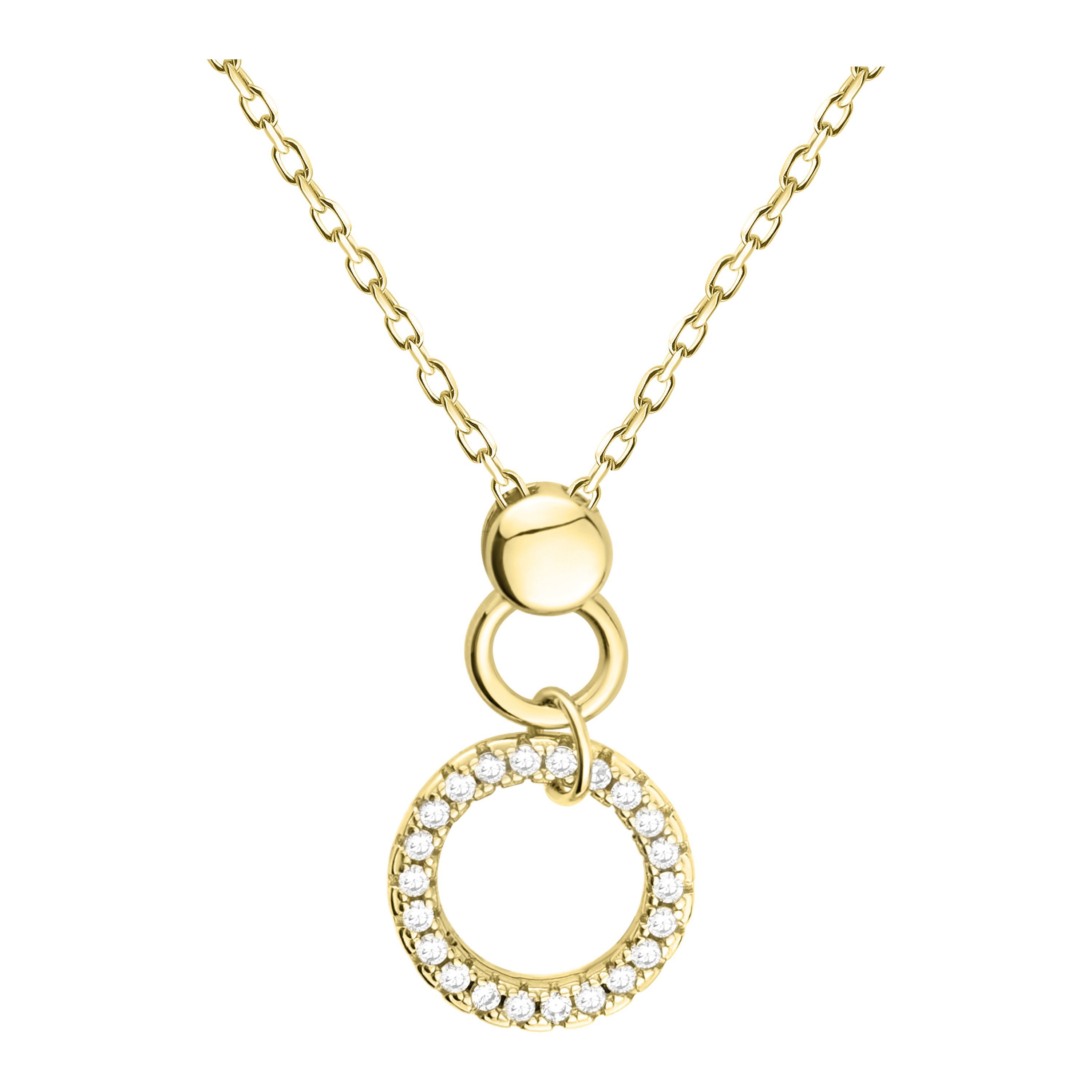 Sofia Milani Kette mit Anhänger Kreis, günstig online kaufen