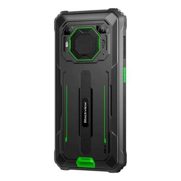 blackview BV6200Pro Green Rugged Outdoorhandy mit 8 GB RAM und 128 GB Speicher Smartphone (16,66 cm/6.56 Zoll, 8 GB Speicherplatz, 13 MP MP Kamera, Baustellenhandy, Dual 4G 98DB Lautsprecher)