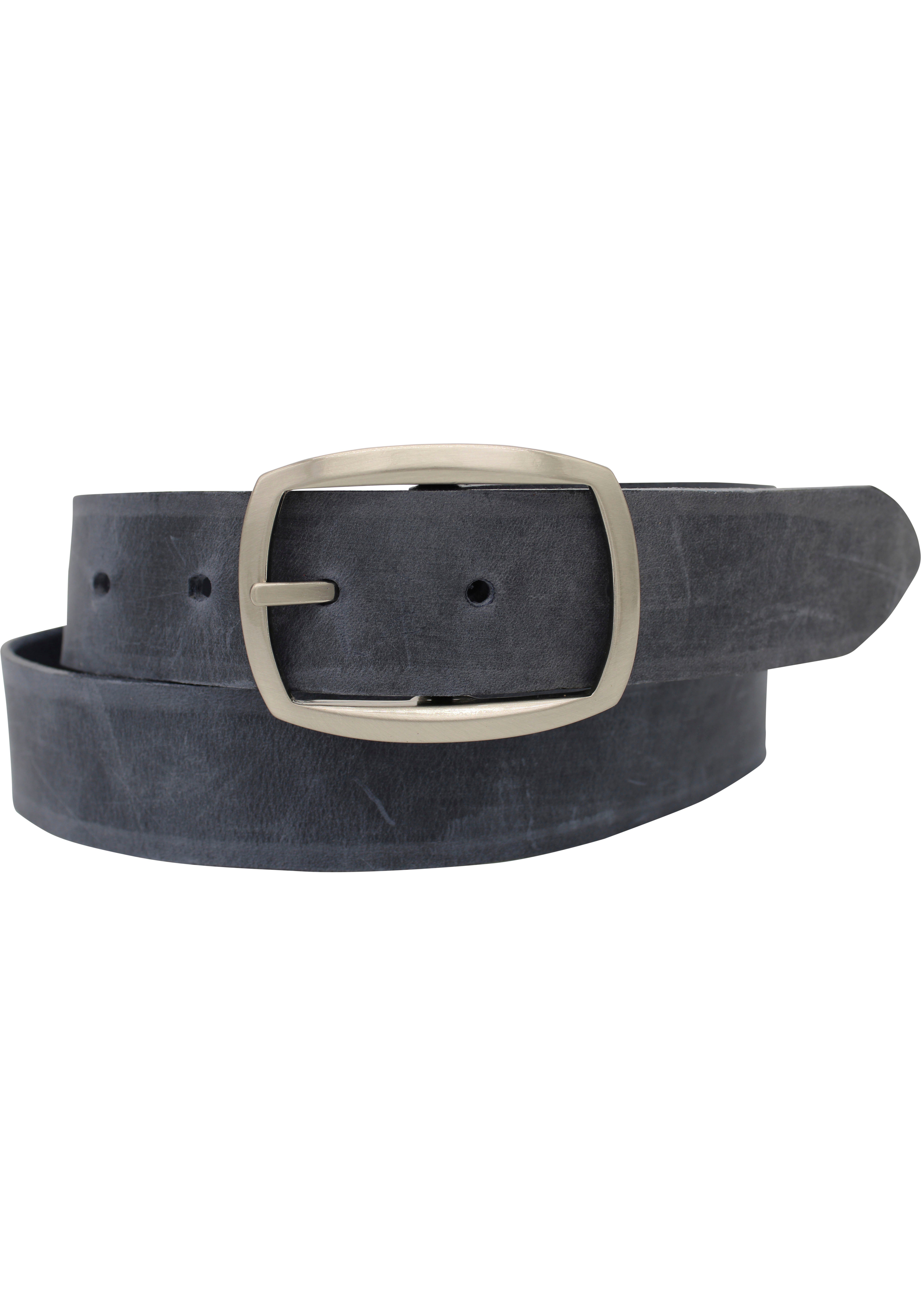 AnnaMatoni Ledergürtel Lederoberfläche im Vintage-Look günstig online kaufen