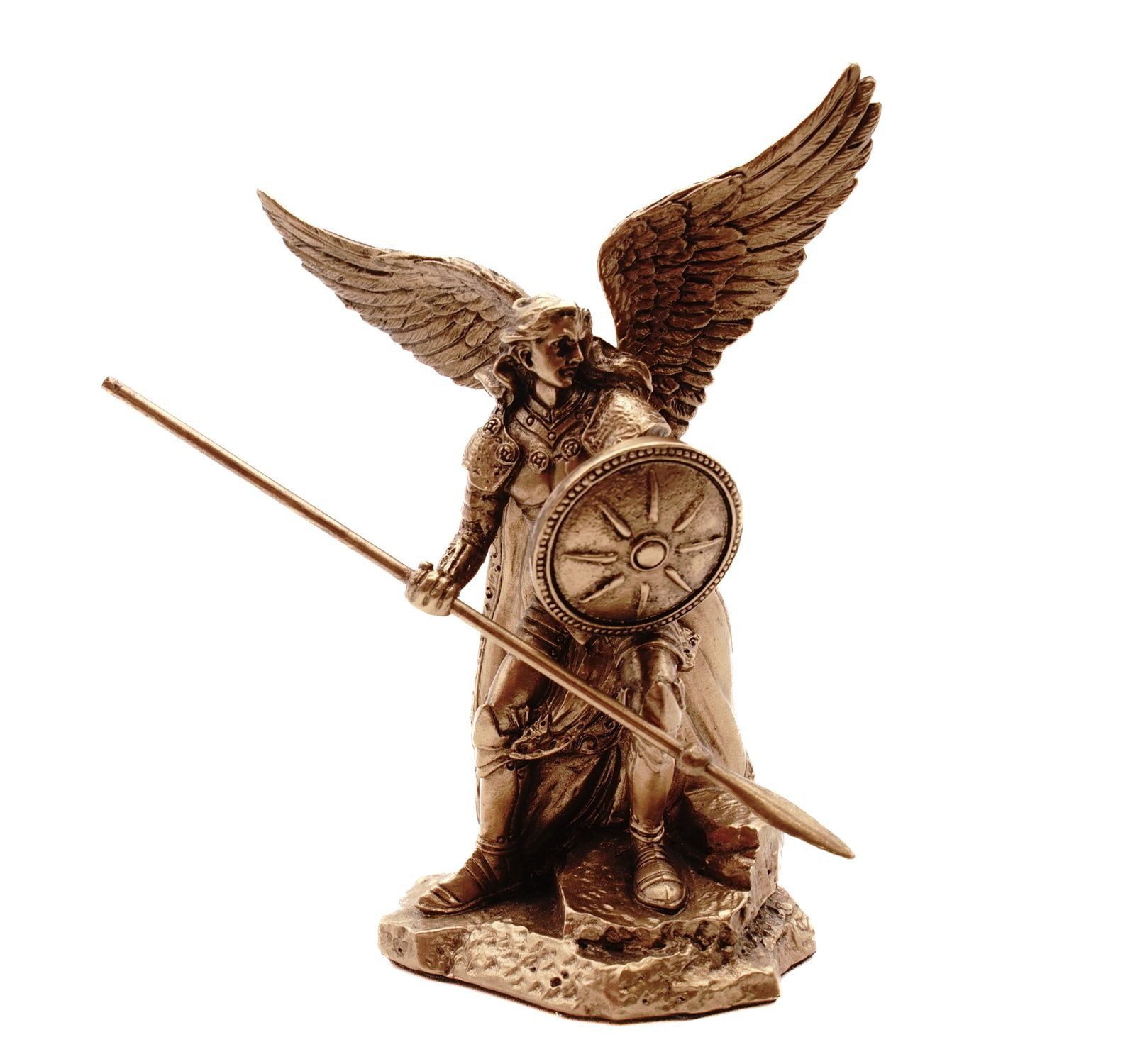 Vogler Dekofigur Erzengel Raphael Miniatur Bronze günstig online kaufen