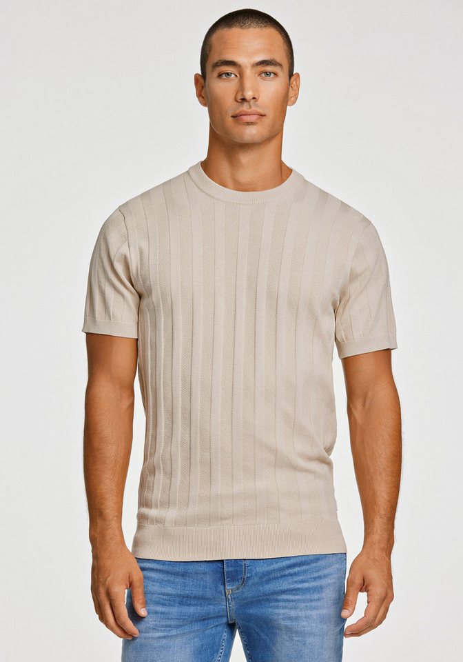 LINDBERGH Kurzarmshirt T-Shirt (Kurzarm) Relaxed Fit