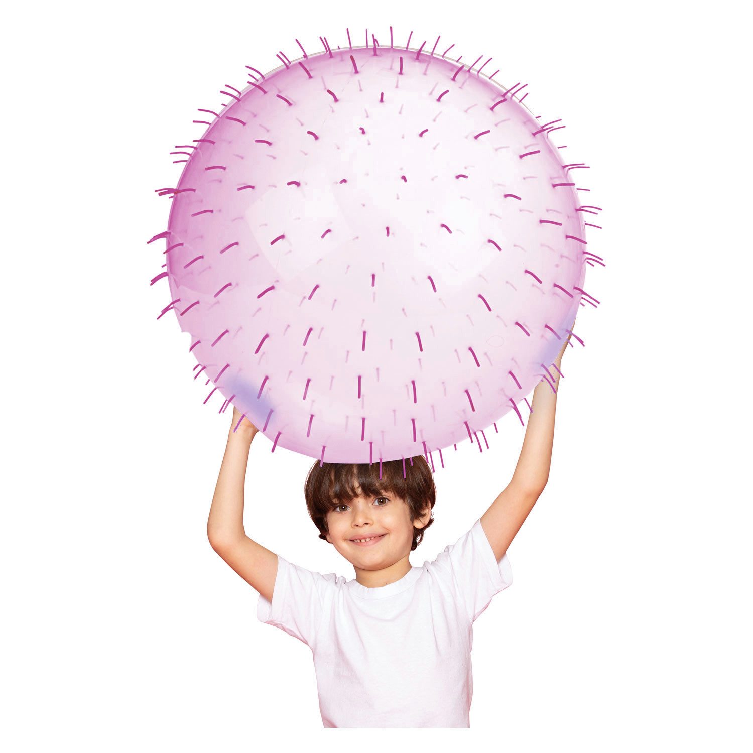 Toi-Toys Spielball PUFFERZ Punchballon - Puffer (lila, aufblasbar)