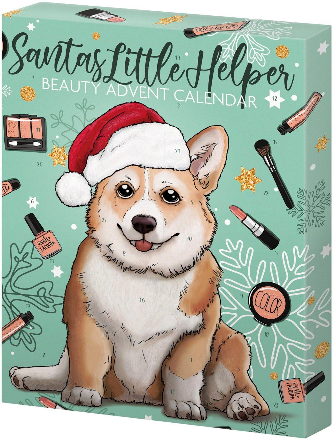Adventskalender Santas Little Helper - Beauty Advent Calendar (Packung, 24-tlg) | Adventskalender für Frauen