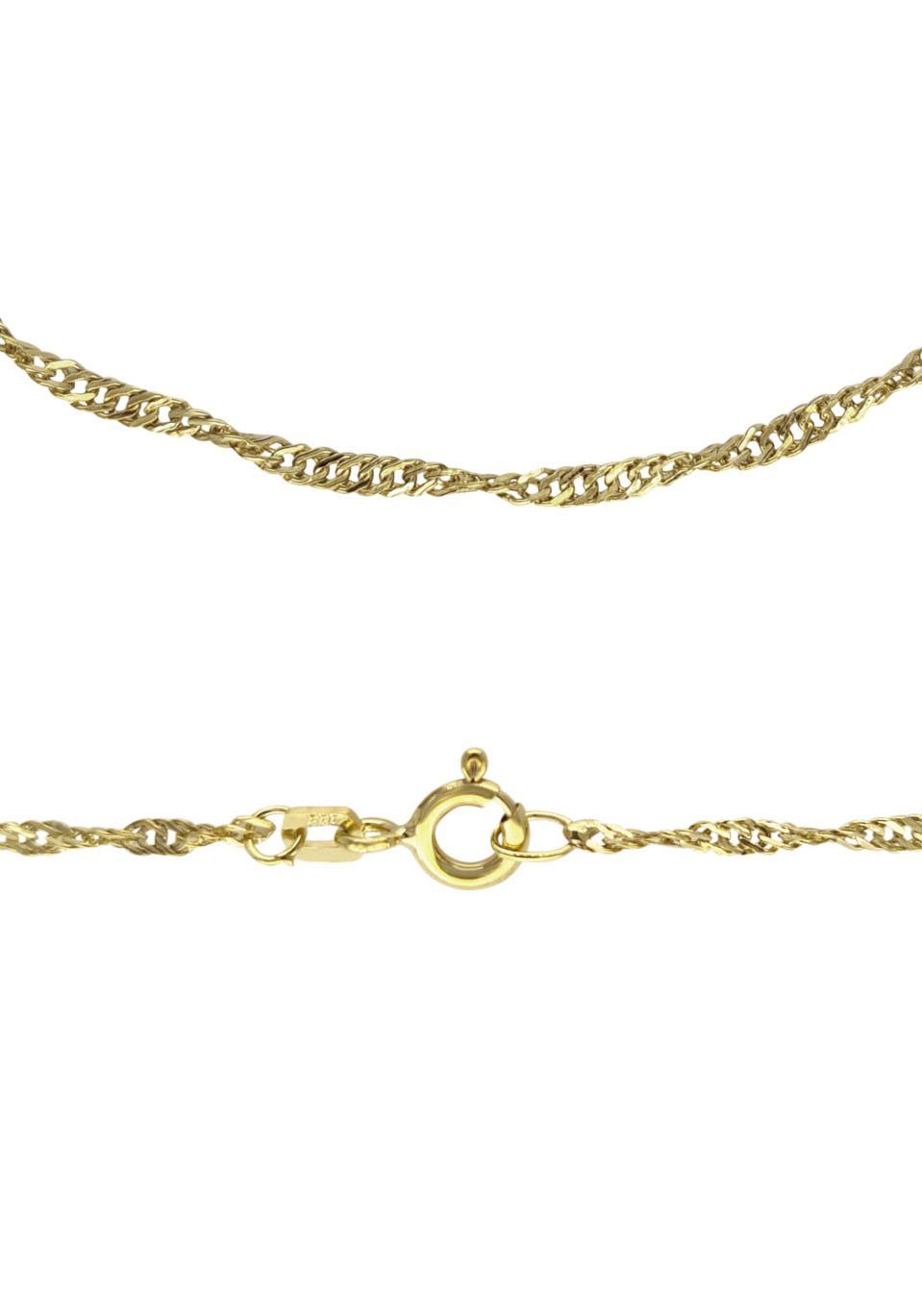 Firetti Collierkettchen Schmuck Geschenk Gold 333 Halsschmuck Halskette Goldkette Singapur, Made in Germany