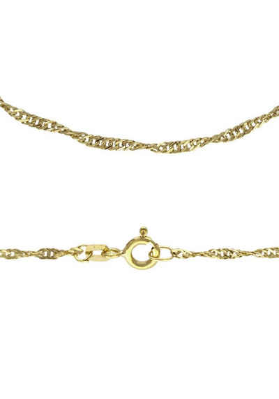 Firetti Collierkettchen Schmuck Geschenk Gold 333 Halsschmuck Halskette Goldkette Singapur, Made in Germany