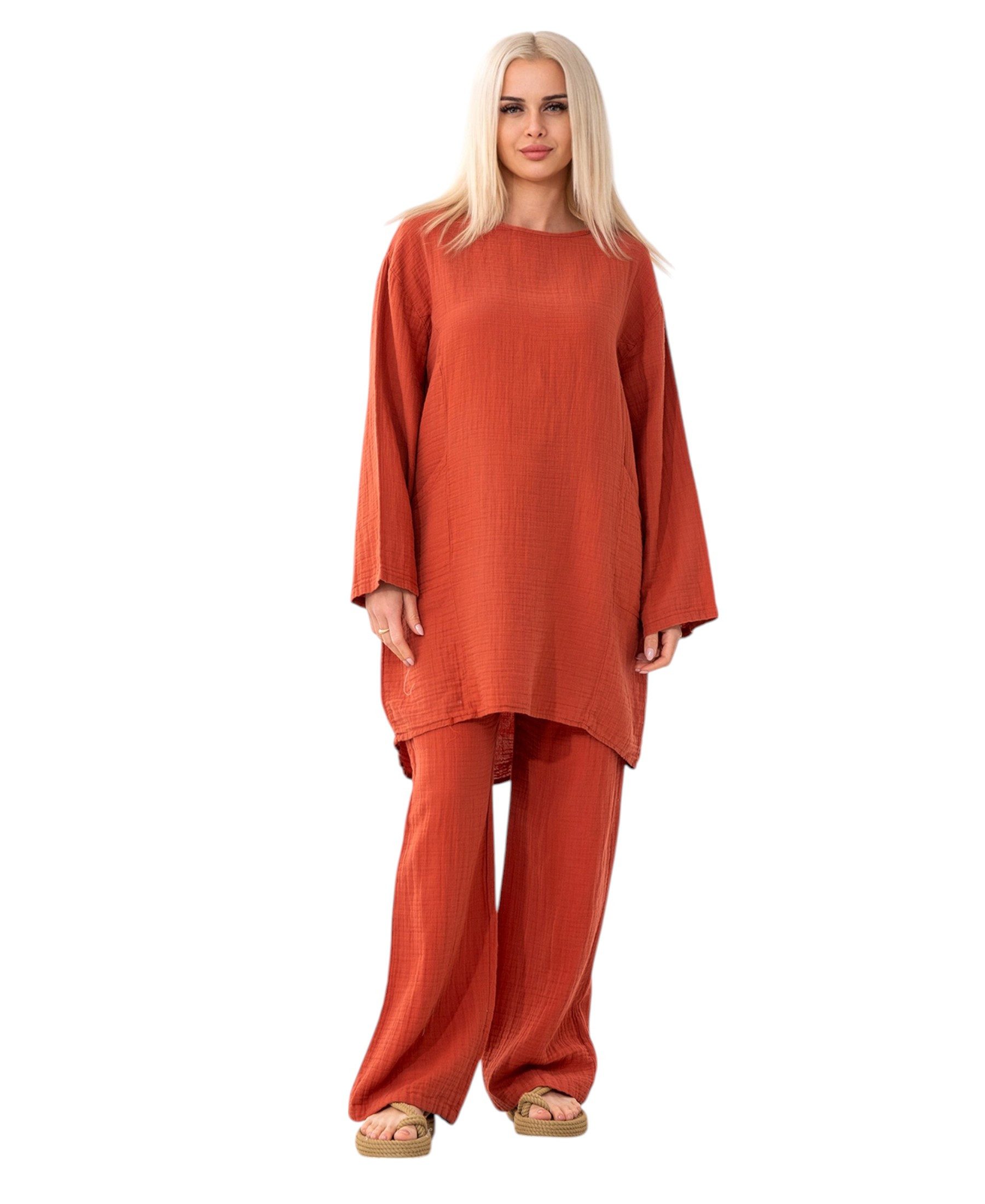 WENOR Schlupfbluse Oversize Musselin Einheitsgröße 34–44, günstig online kaufen