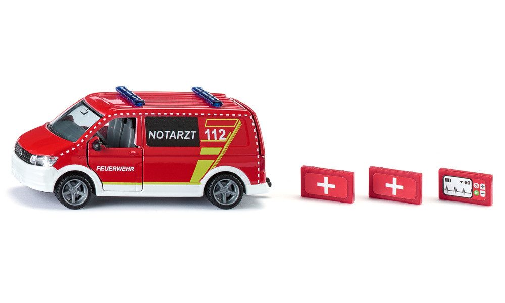 Siku Modellbus siku VW Bus T6 Notarzt 1:50