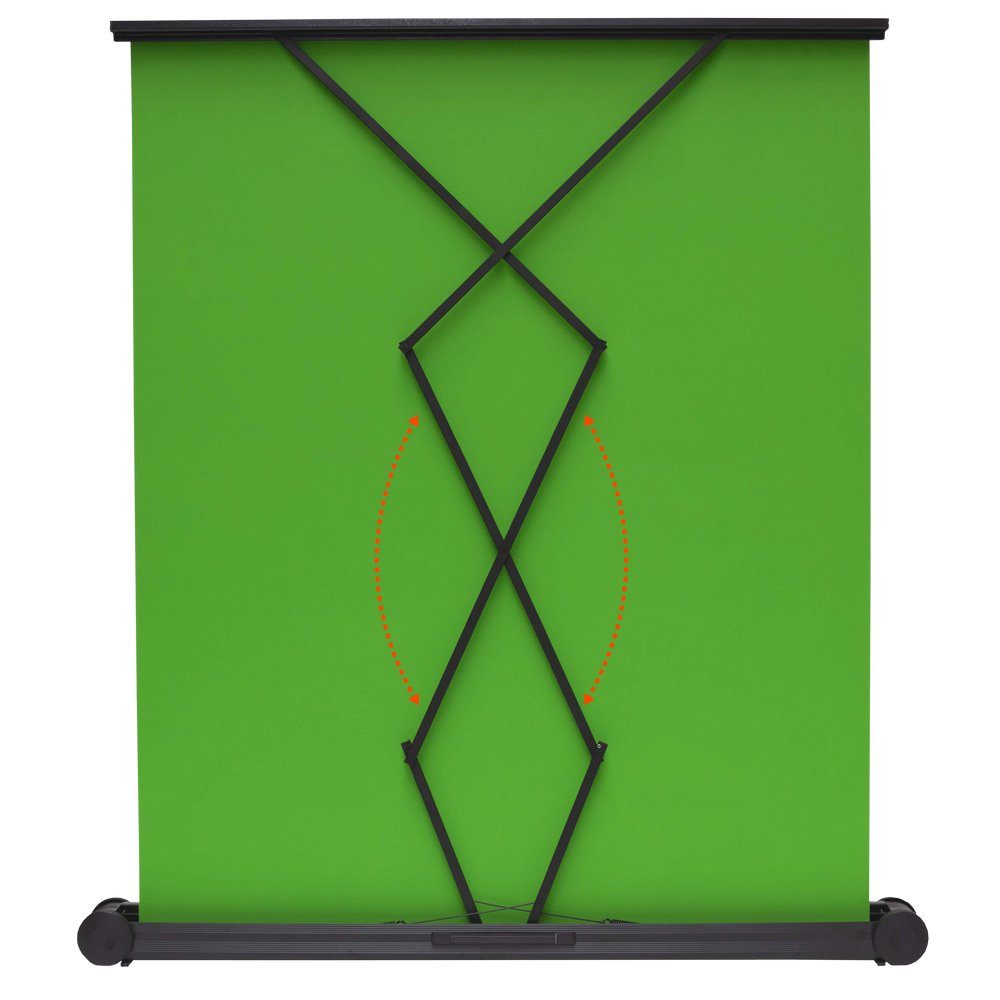 Celexon Chroma Key Green Screen Pull-Up-Leinwand