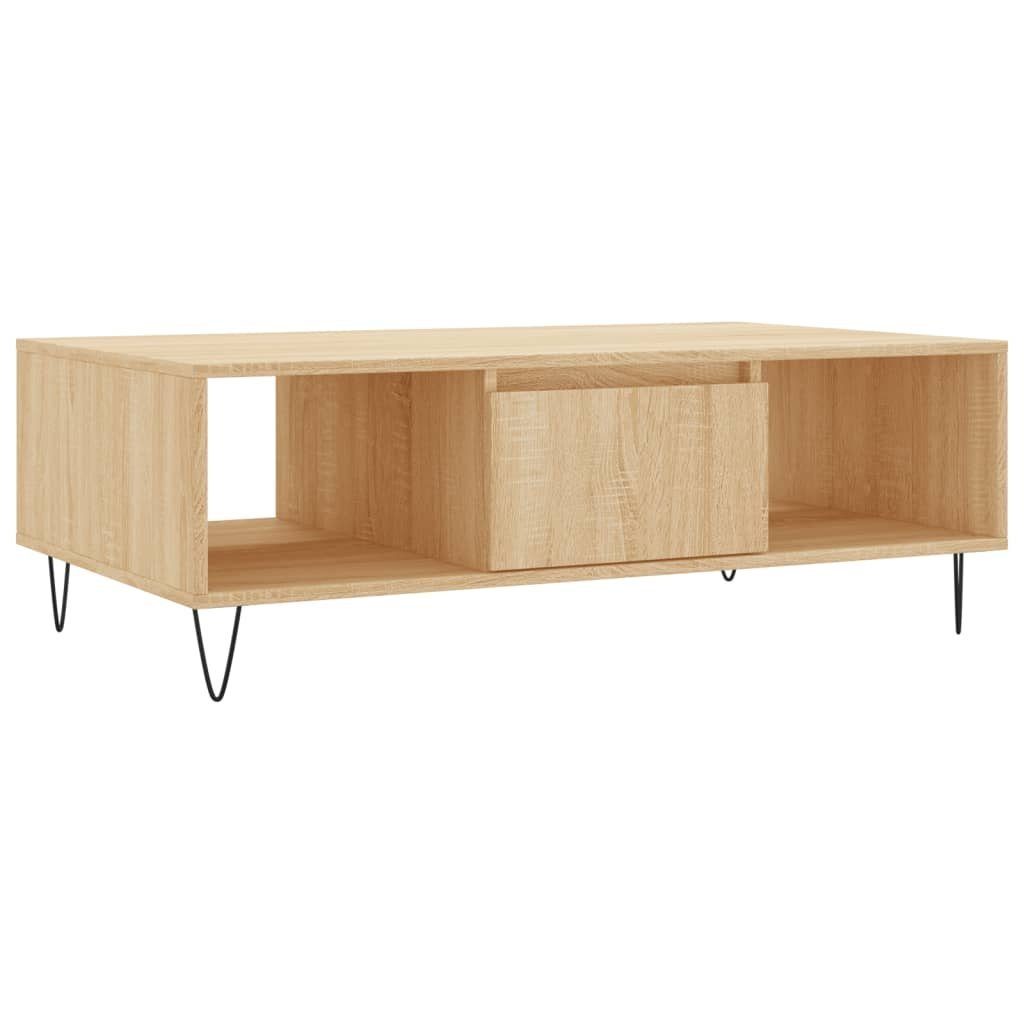 Holzwerkstoff Sonoma-Eiche 104x60x35 | (1-St) Couchtisch Eiche cm Sonoma Eiche vidaXL Sonoma Couchtisch