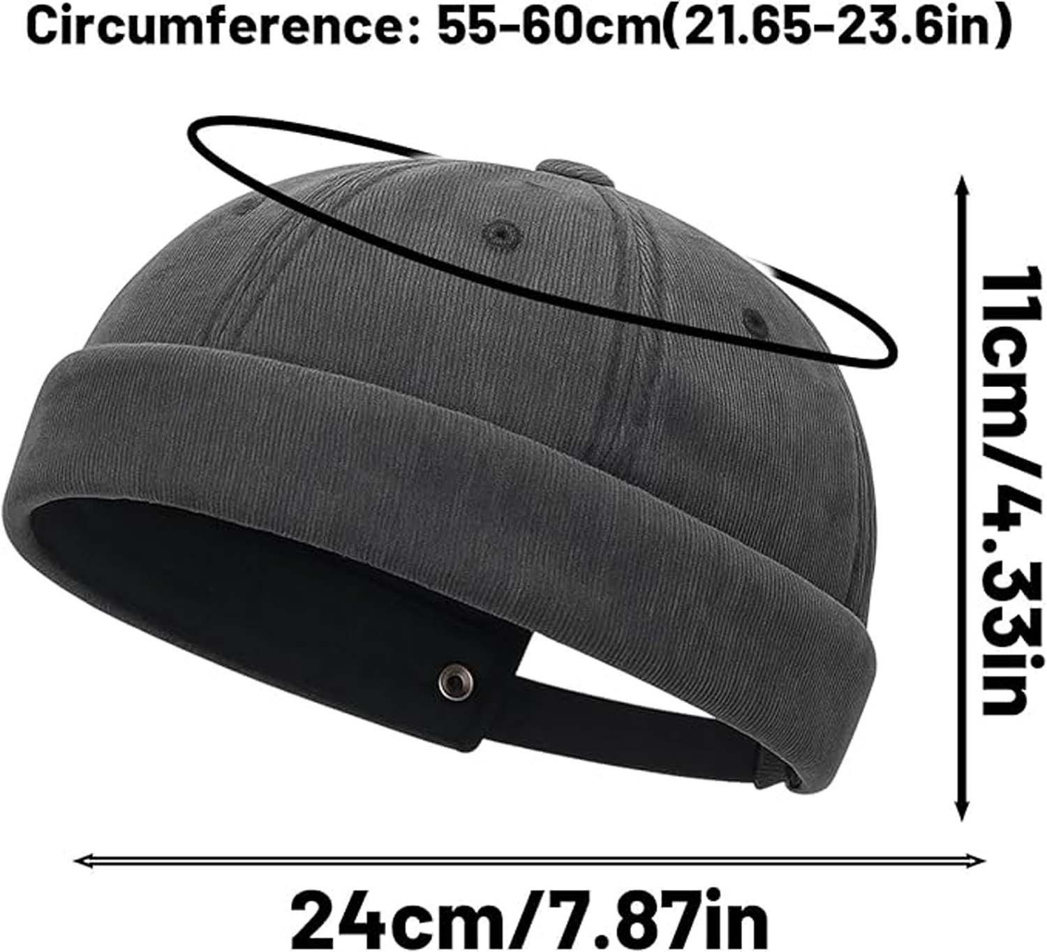 Coonoor Dockermütze Dockermütze Herren, Seemannsmütze, Brimless Caps günstig online kaufen