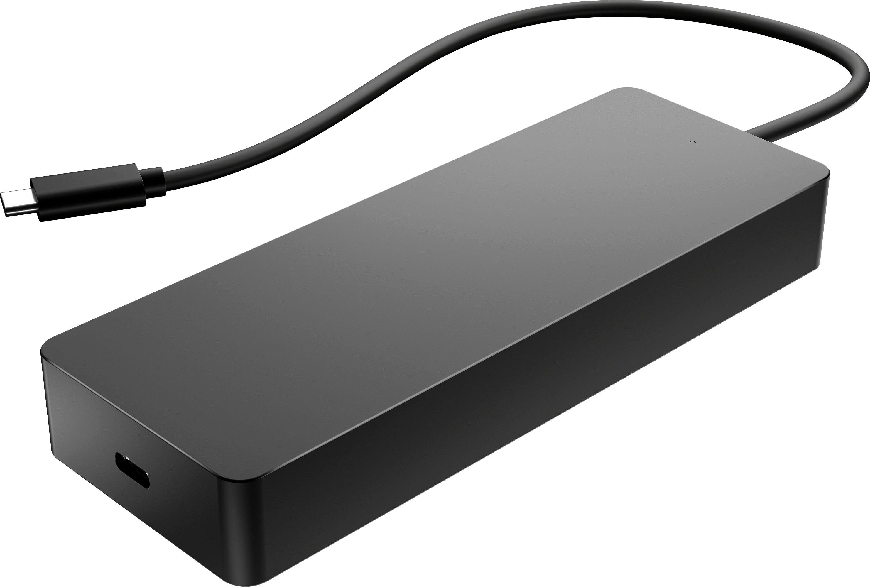 HP Universal USB-C Multiport Hub Adapter zu USB 3.2 Gen 1 Type C, DisplayPort, RJ-45 (Ethernet), HDMI, USB Typ C, USB 3.2 Gen 1 Type A