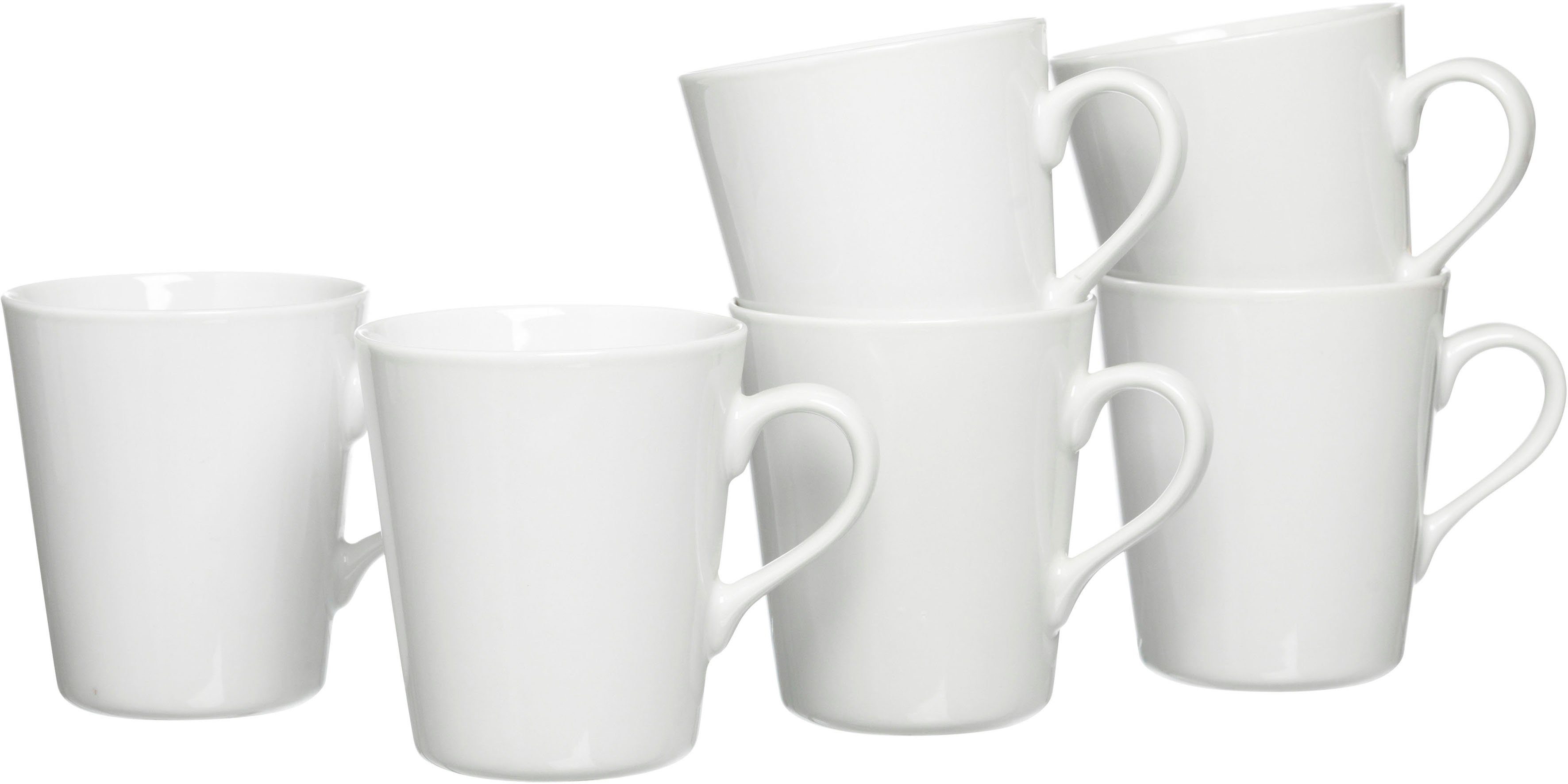 Ritzenhoff & Breker Becher Vio, 6-tlg., Porzellan, 6-teilig
