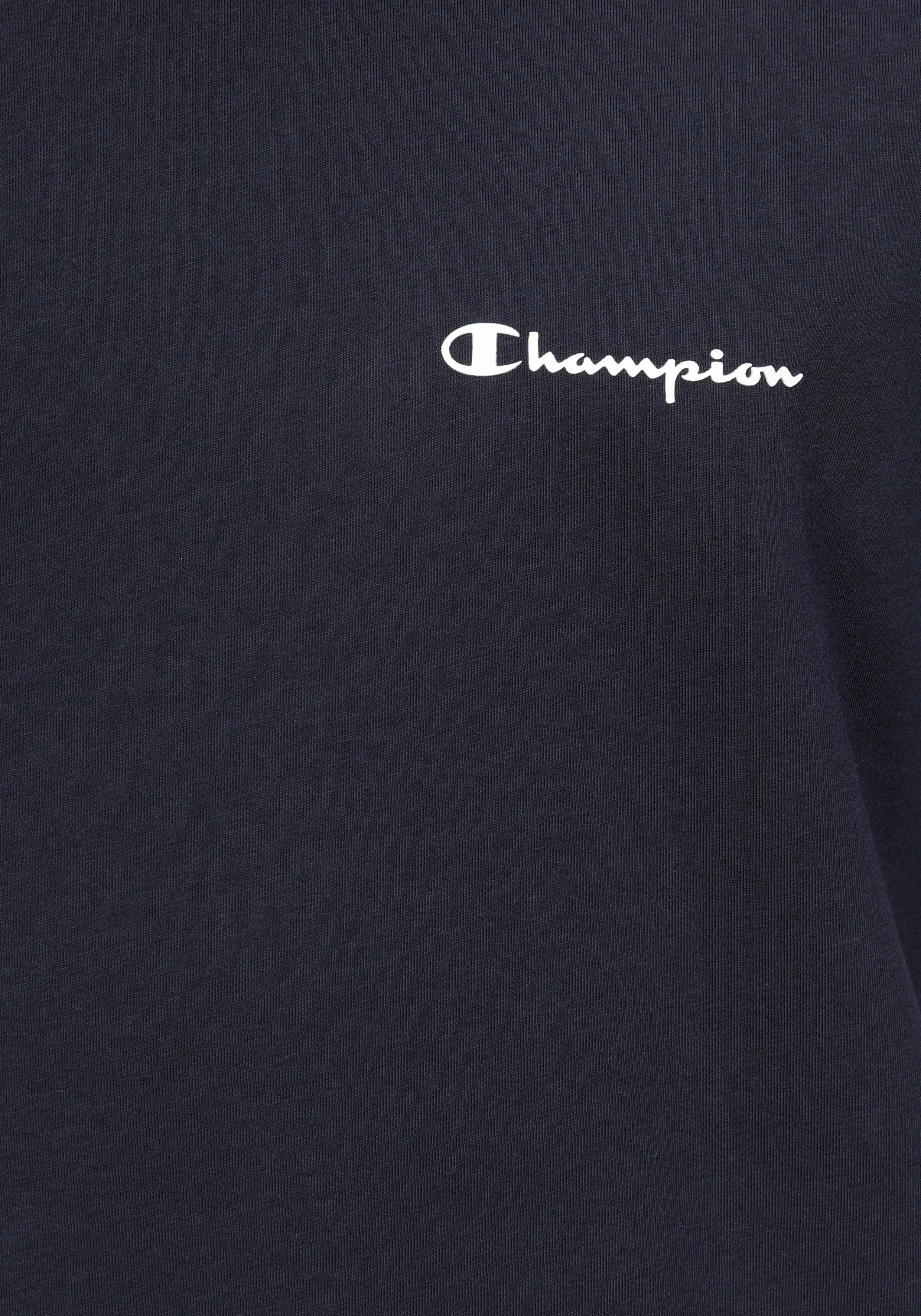Champion T-Shirt (Packung, 2er-Pack) marine, weiß