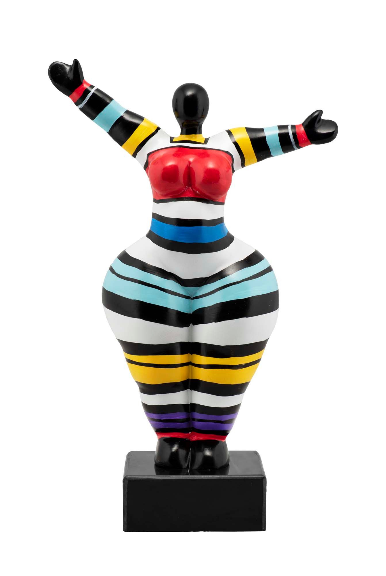 ArtUniverse Skulptur Hommage An Niki De Saint Phalle Nana Stil IV 34 x 22 x 12 cm (1 St)