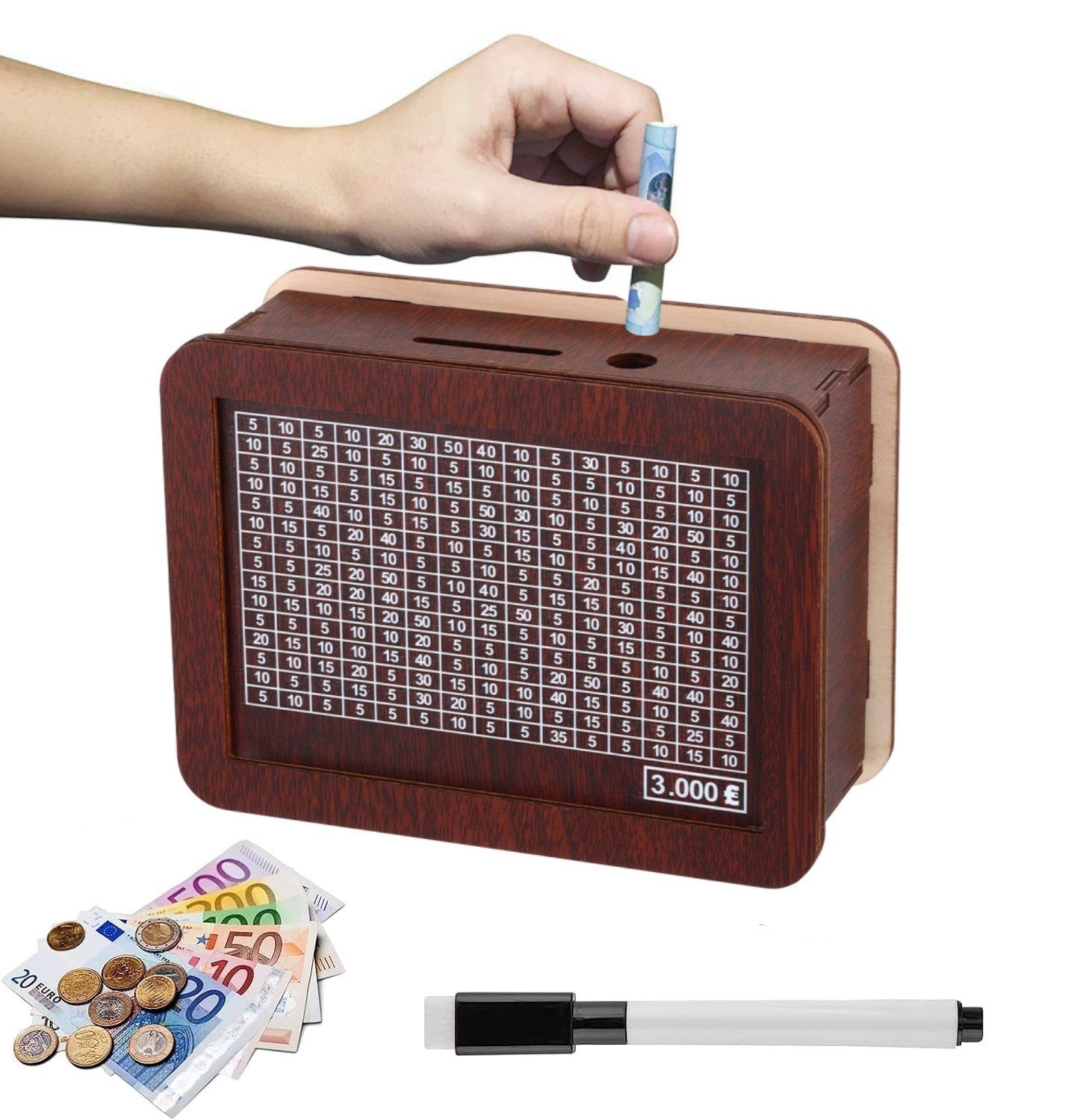 BlingBin Spardose Sparschwein aus Holz mit günstig online kaufen