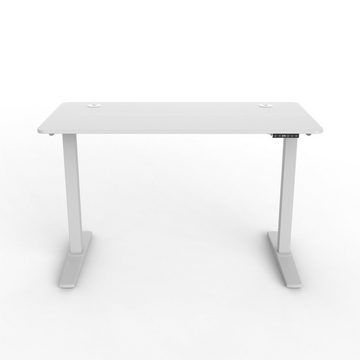 pro.tec Schreibtisch, »Kento« mit Active Mode und Memory-Funktion 120x60cm Weiß