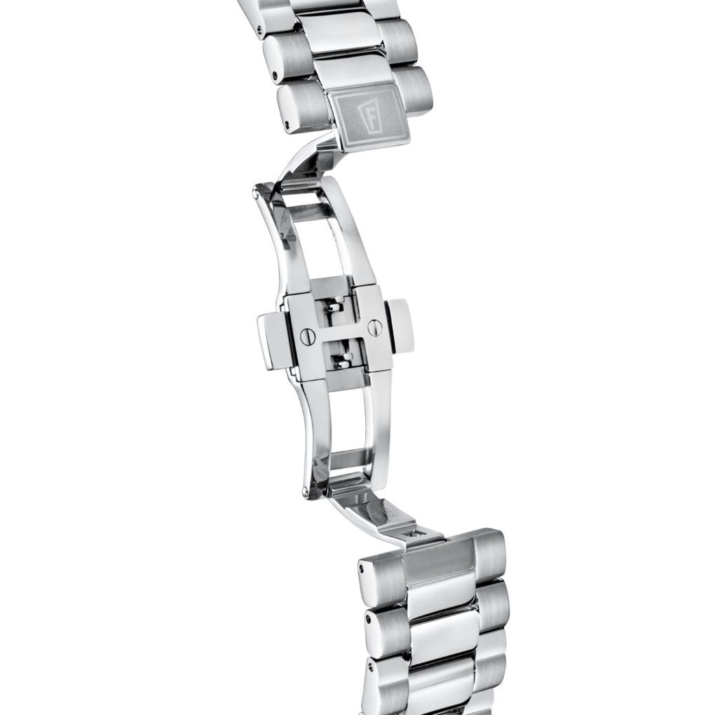 Festina Automatikuhr Automatik Chronograph F20055-5 Swiss Made 45,8 mm Burgunder Edelstahl