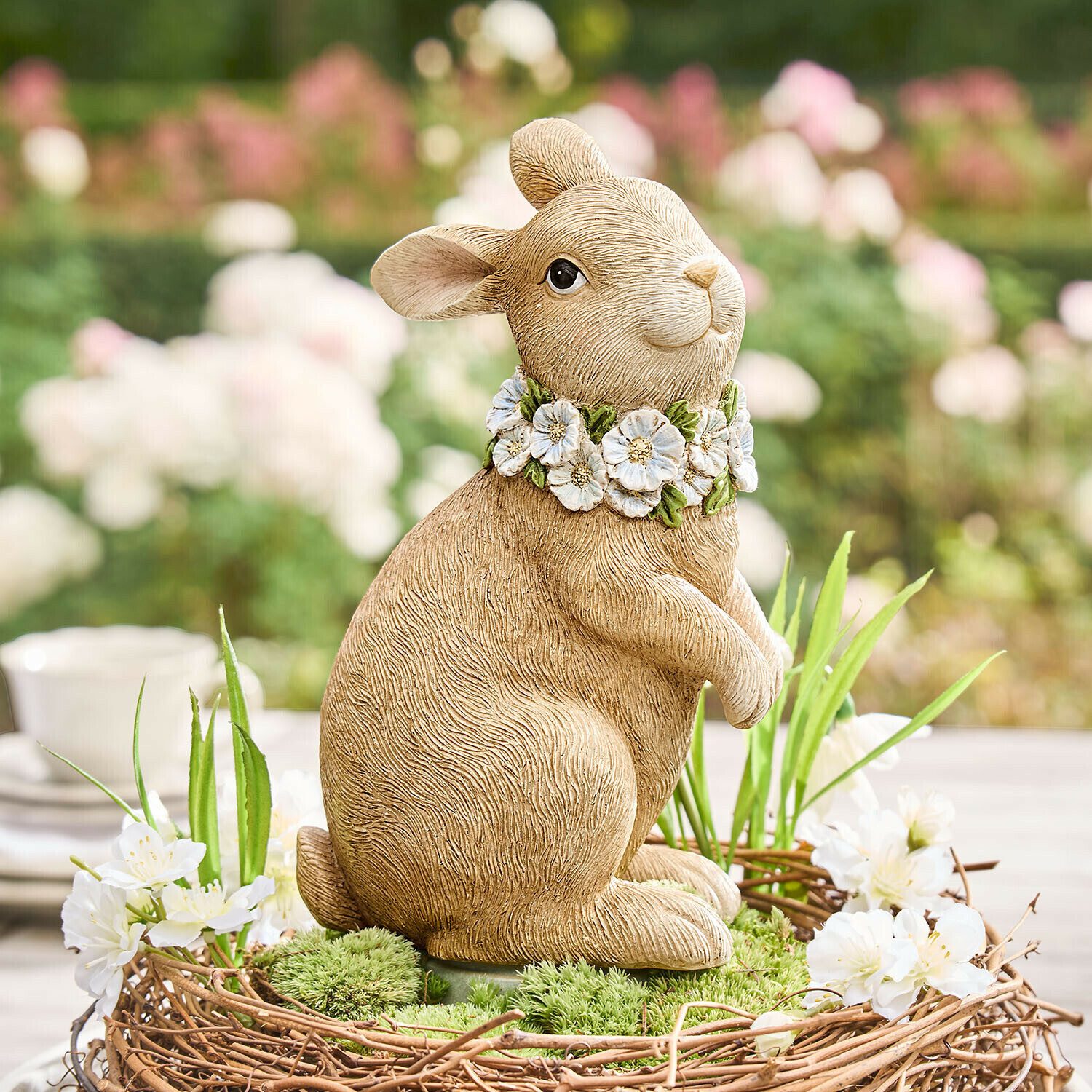 Mirabeau Osterfigur Deko-Hase Ashfordale braun