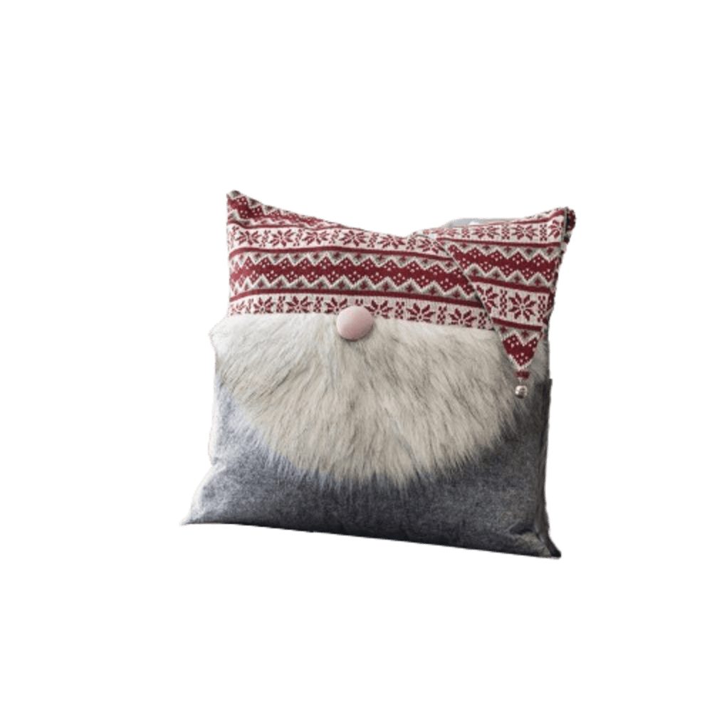 Home-trends24.de Kissenhülle Wichtel Zottelbart Weihnachten Deko Kissen Kis günstig online kaufen