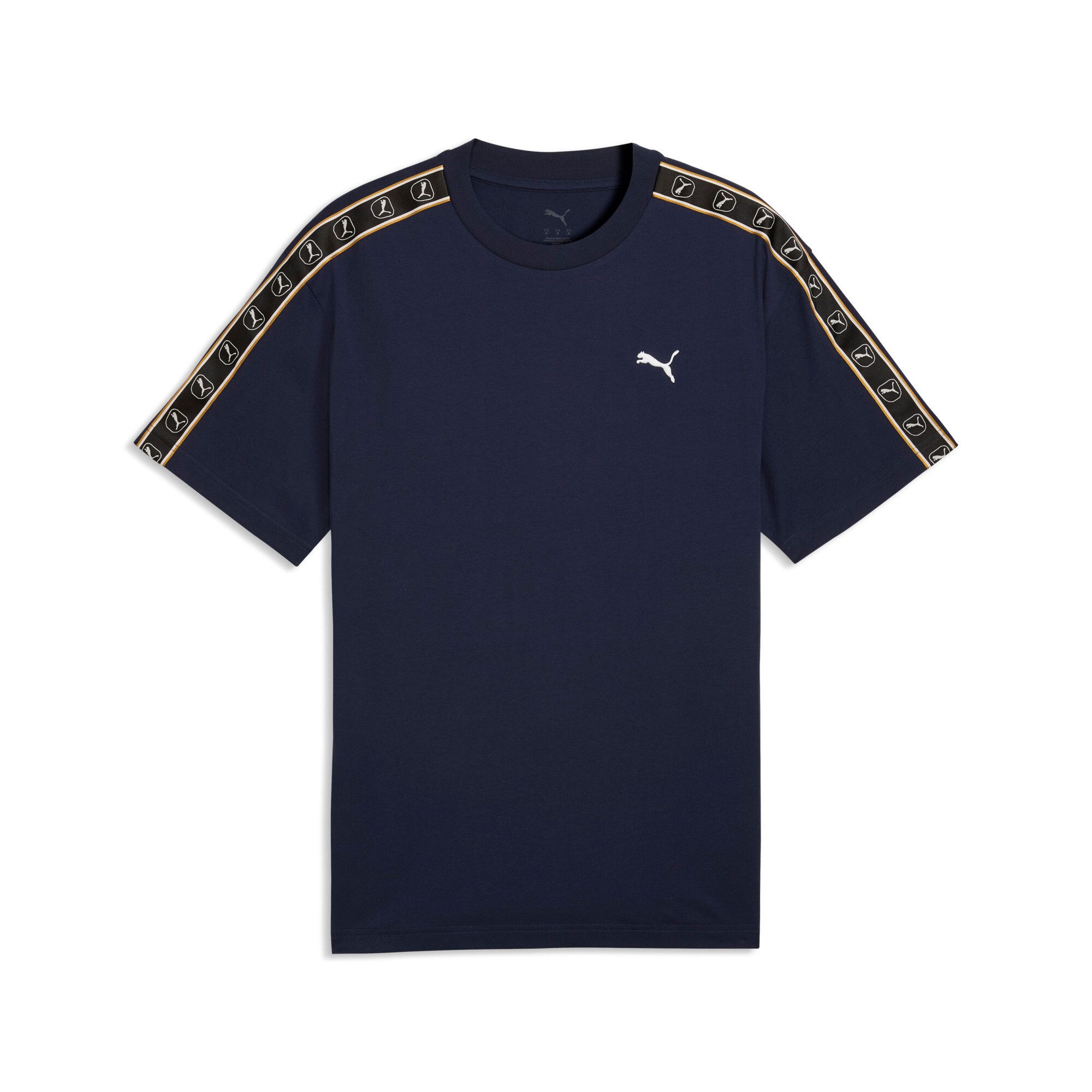 PUMA T-Shirt ESS ELEVATED TAPE RELAXED TEE mit Kurzarm, bedruckte oder unifarbene Optik, Relaxed Fit