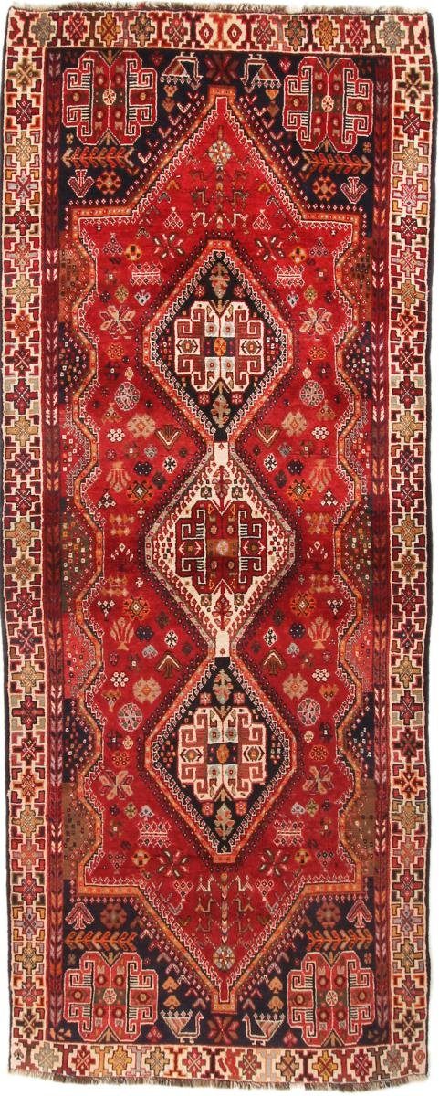 Orientteppich Ghashghai 108x272 Handgeknüpfter Orientteppich rechteckig, Nain / Trading, mm Perserteppich, 12 Höhe