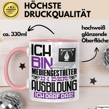 Trendation Tasse Mediengestalter Ausbildung Tasse Geschenk Ich Bin Mediengestalter In D